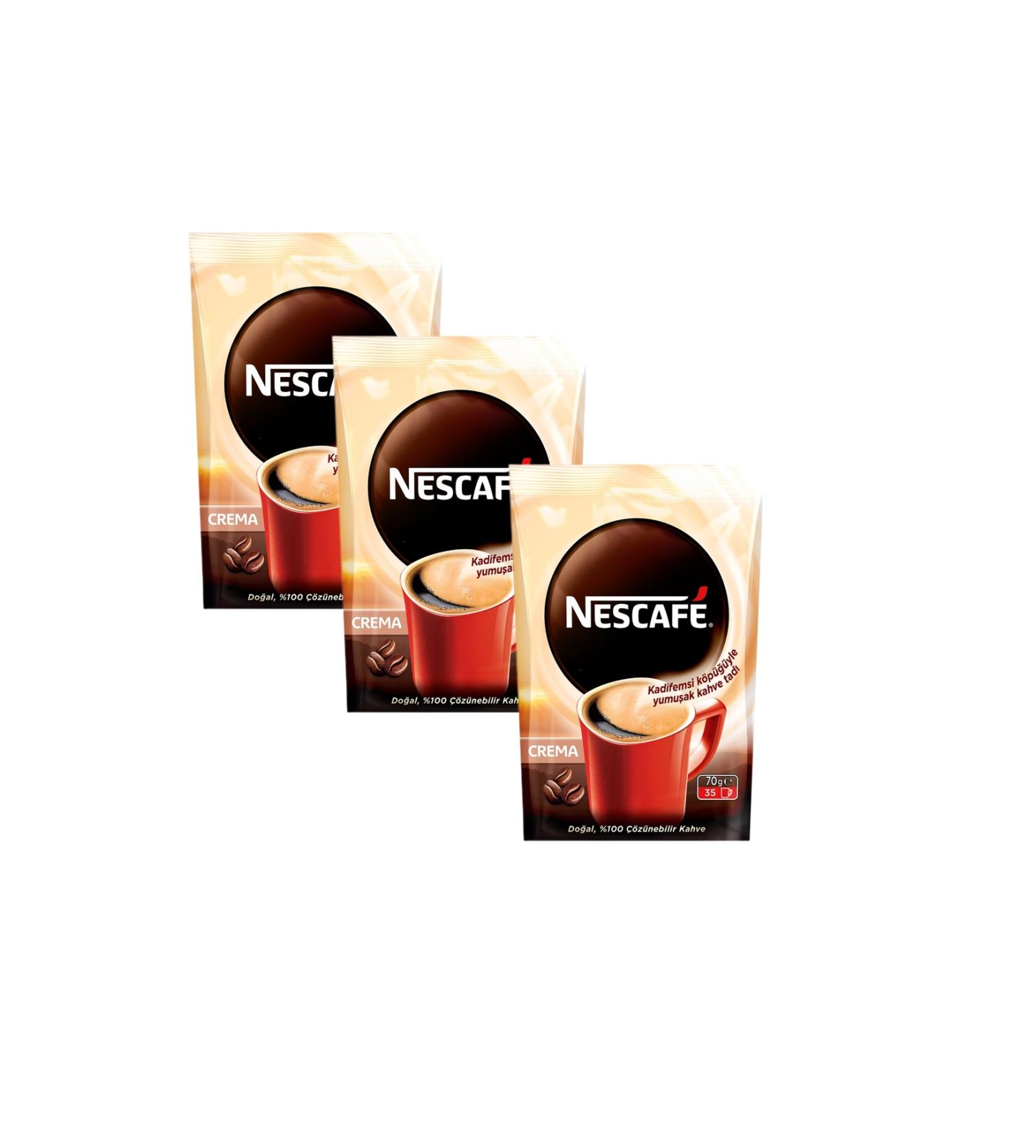 Nescafe crema economic package 70 gr (3 pieces)