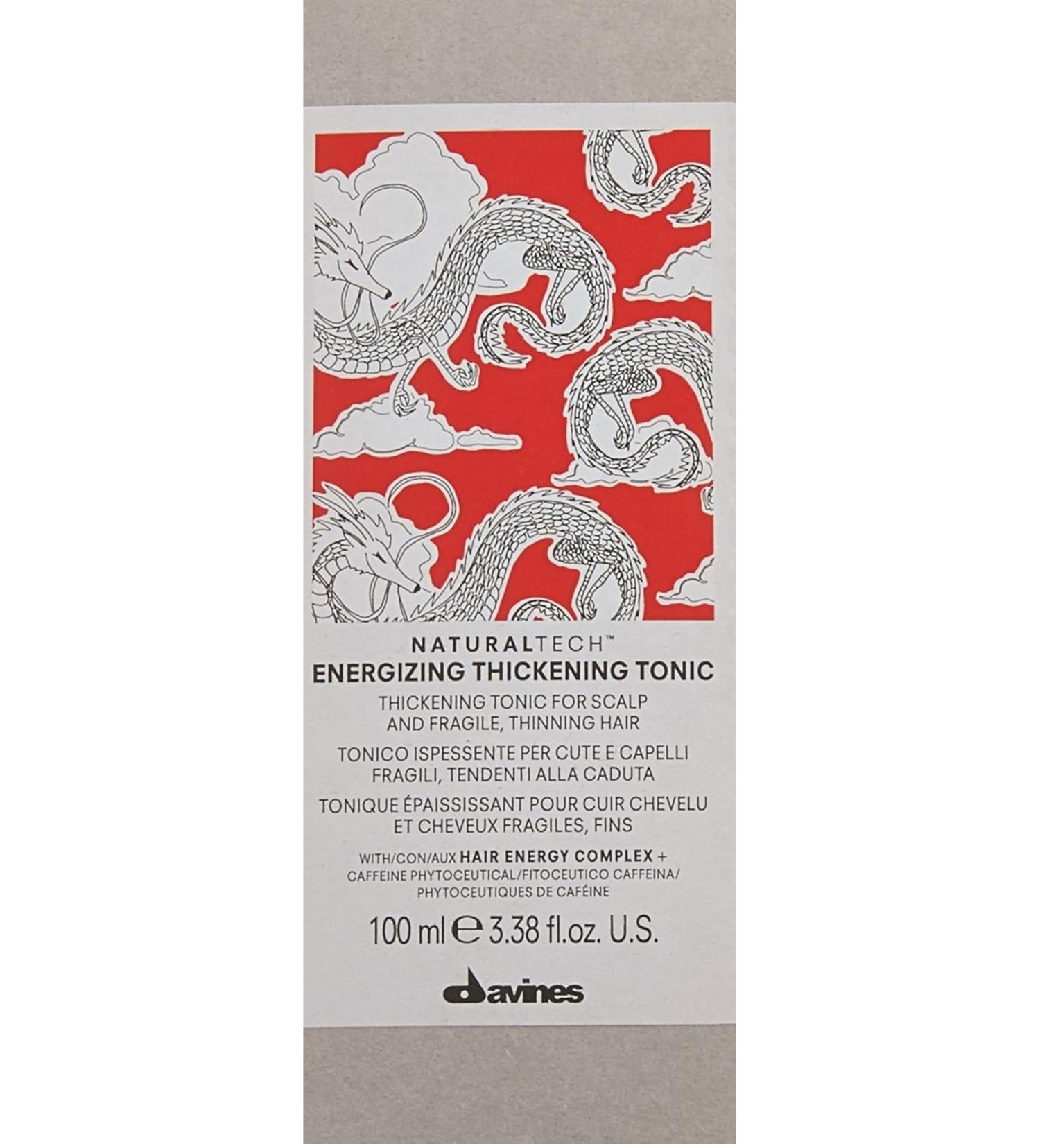 Davines Energizing Thickening Paraben-Free Tonic to Protect Hair Structure 100 ml BEAUTYSECRETSQ28