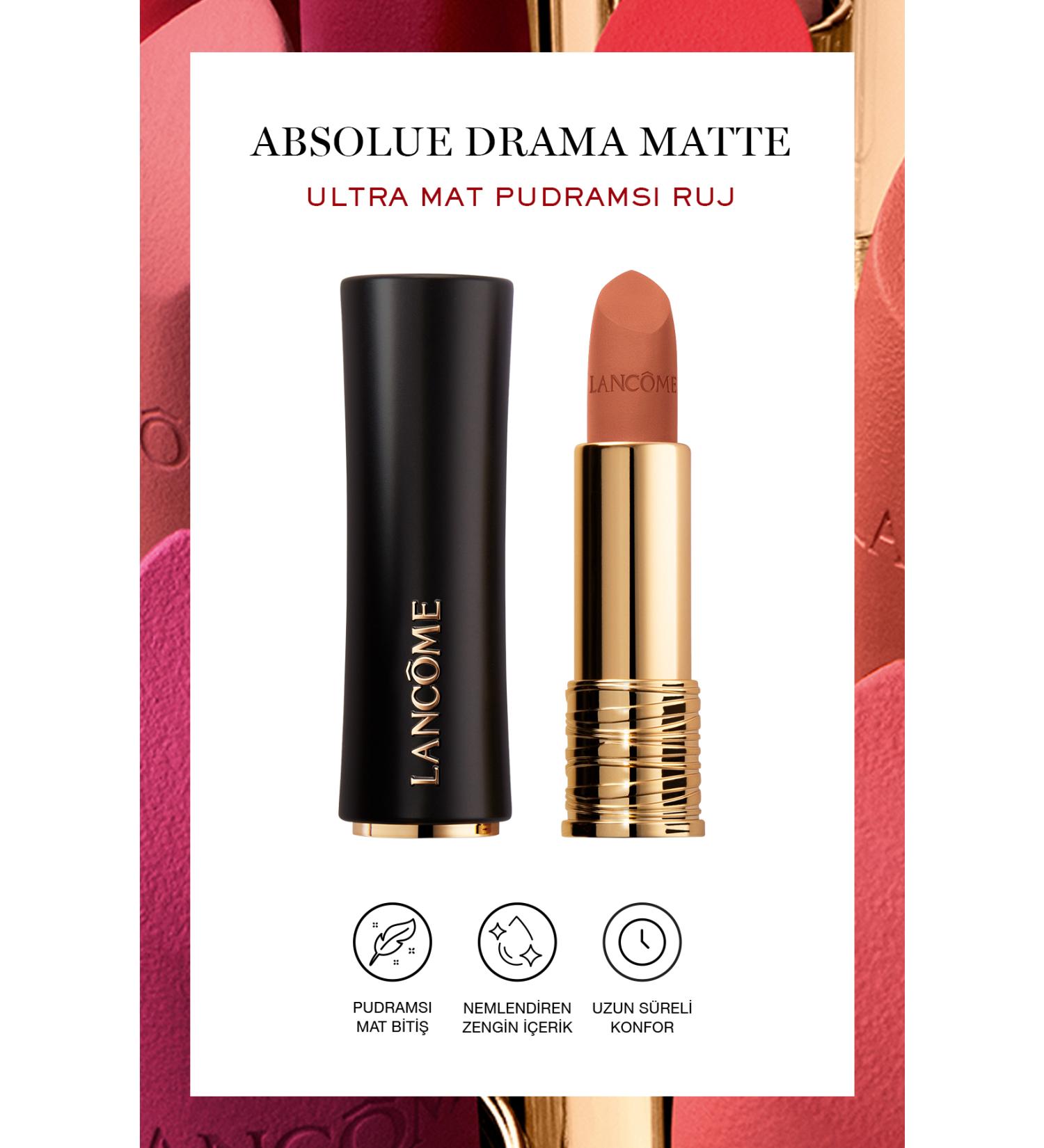 Lancome L'Absolu Rouge Drama Matte Ultra Mat Ruj 510 3614274196559 - Buy Online on GoSupps.com