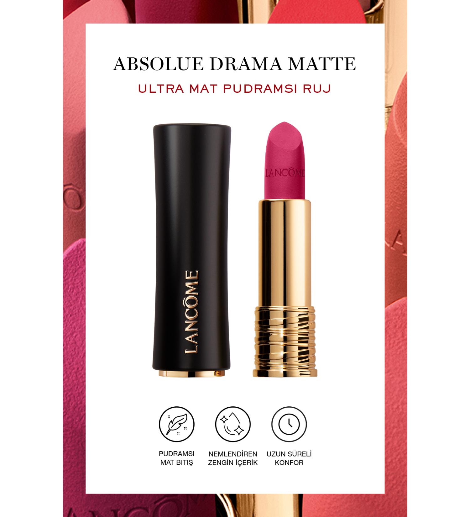 Lancome L'Absolu Rouge Drama Matte Ultra Matte Lipstick 388 3614274196511 - Buy Online on GoSupps.com