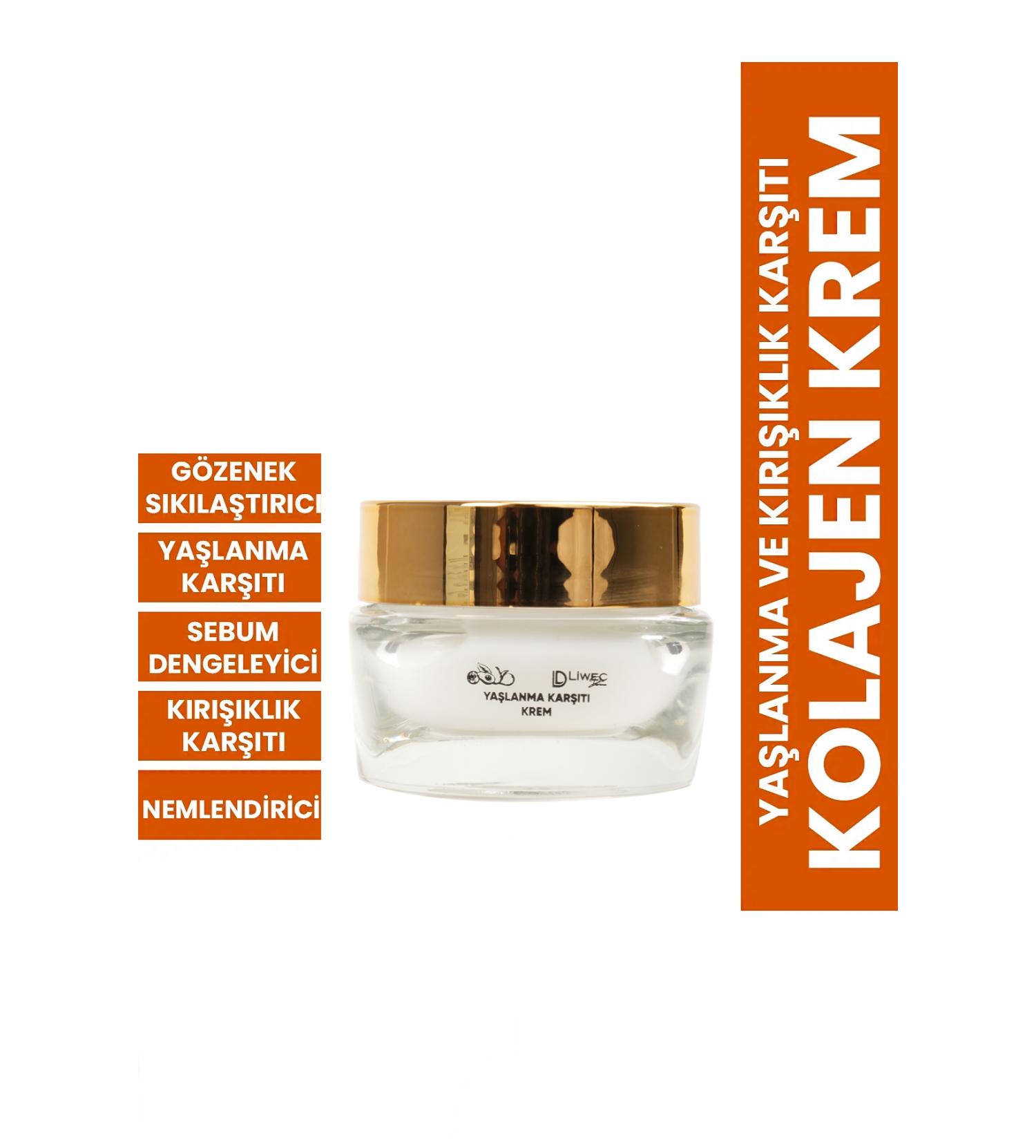 LIWECDERMA Liwec Derma ANTI AGING CREAM - ANTI AGING CREAM 50 ML - Buy Online on GoSupps.com