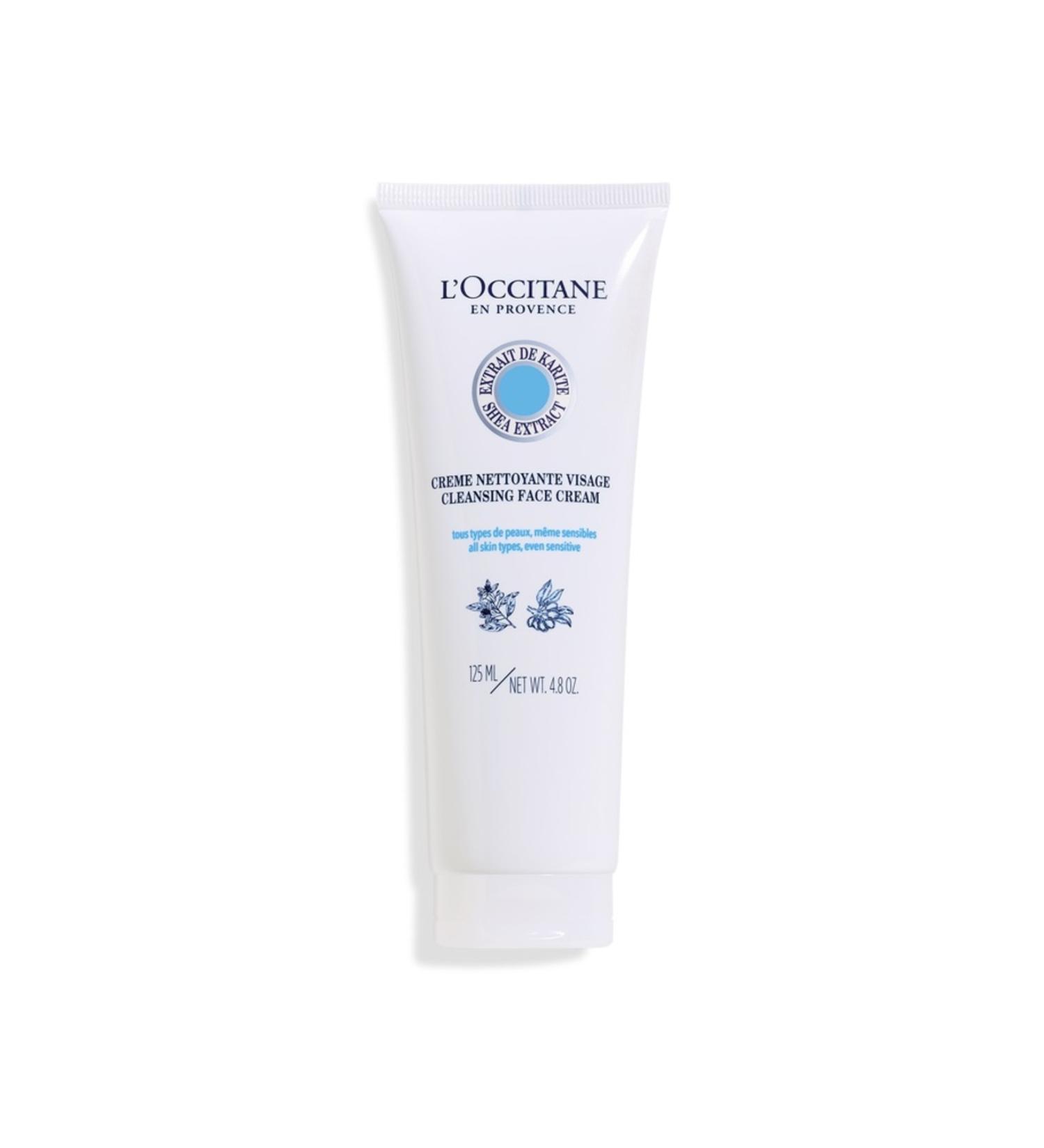 L'Occitane Shea Face Cleansing Cream-Shea Butter Revitalizing & Purifying Face Cleansing Gel 125ML