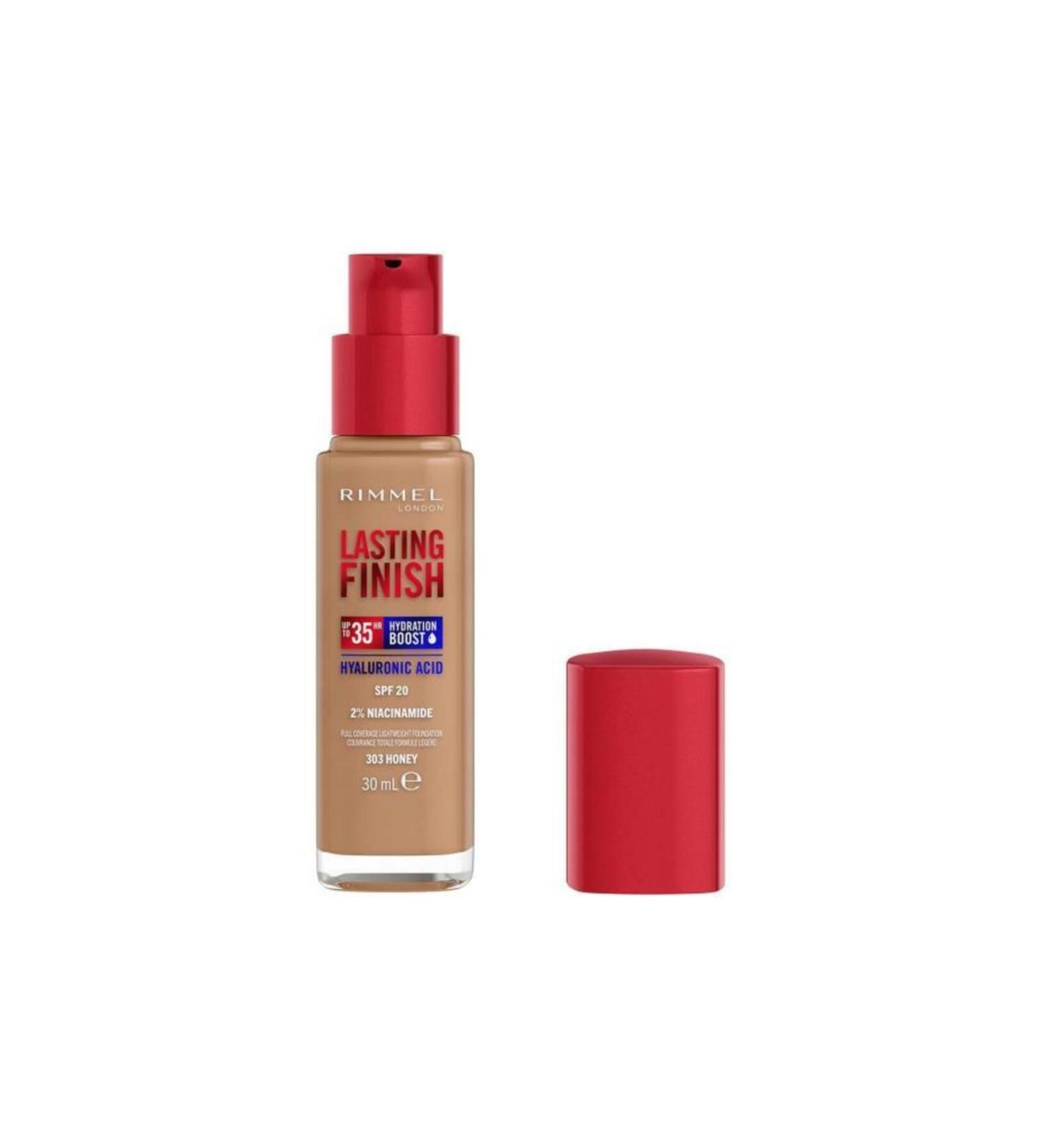 Rimmel London LASTING FINISH FOUNDATION 303 HONEY  - Buy Online on GoSupps.com