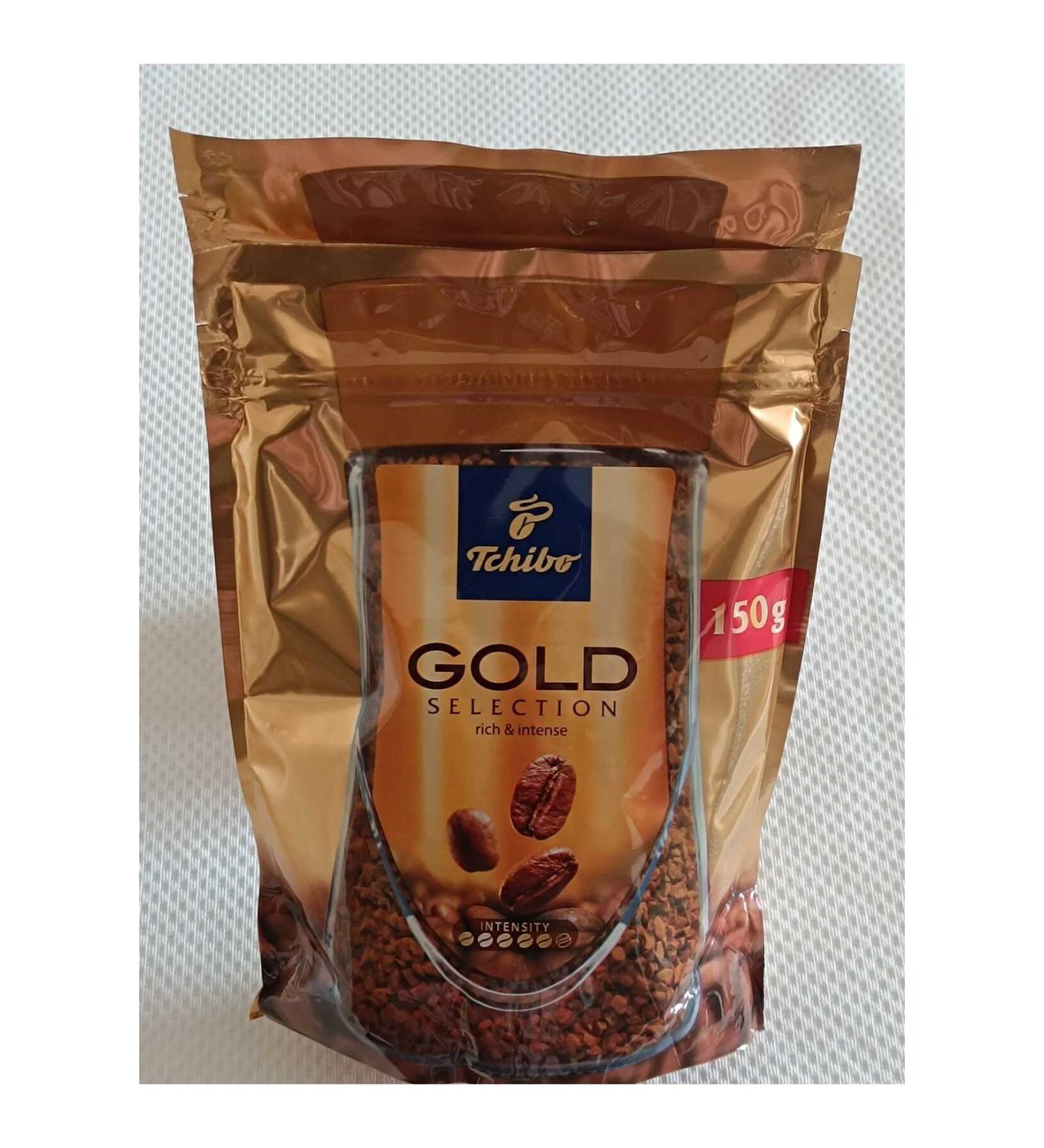 Tchibo Gold Selection Eco Pack Coffee 150 grX2 (TOTAL 2 PACKS) - Buy Online on GoSupps.com