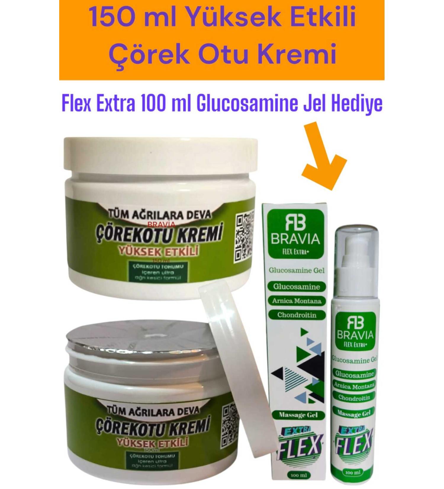Bravia MEM Black Cumin Cream 150 ml + 100 ml Glucosamine Gel Gift