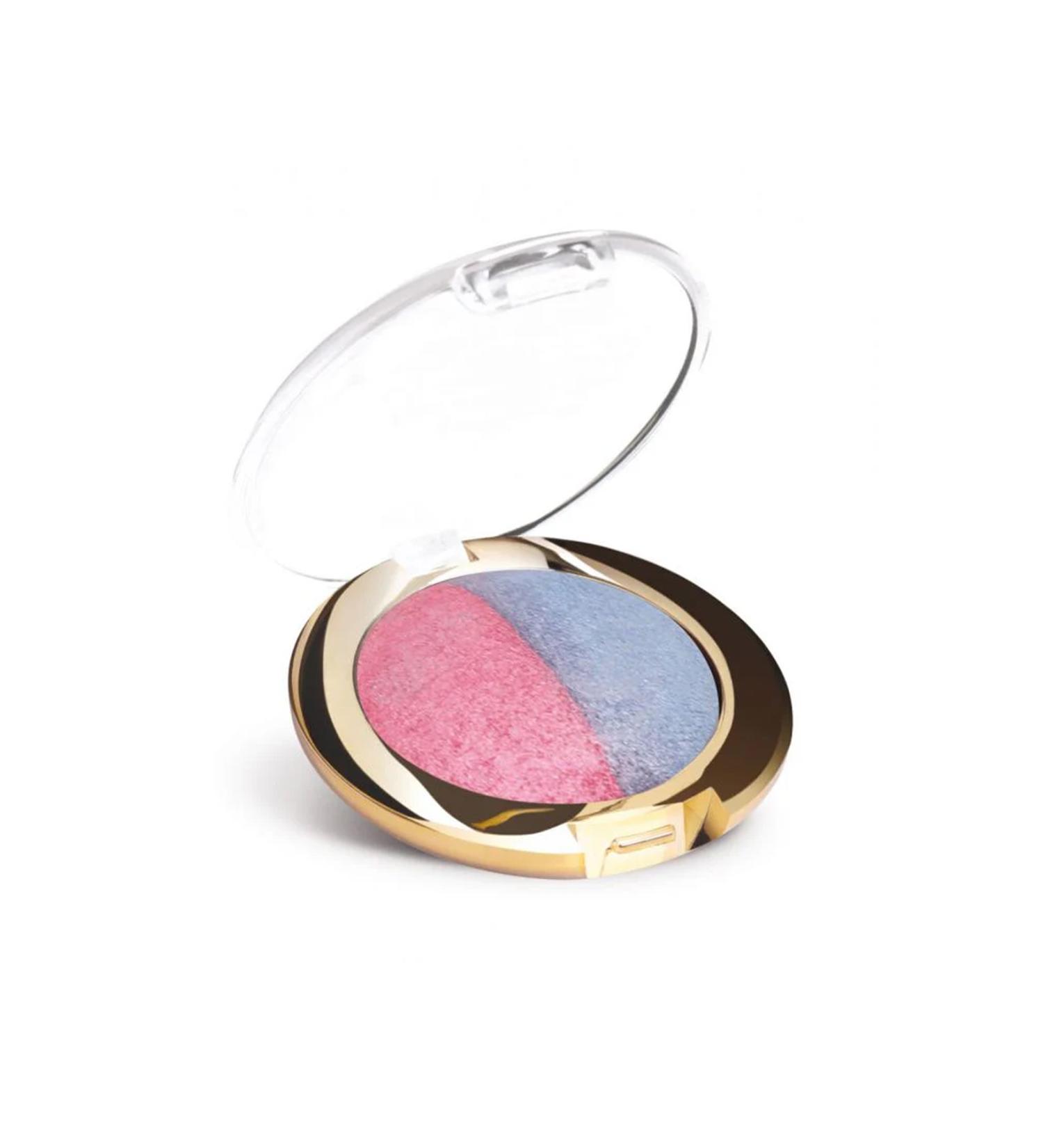 Golden Rose Terracotta Eyeshadow Duo Two Color Glitter Eyeshadow No:307