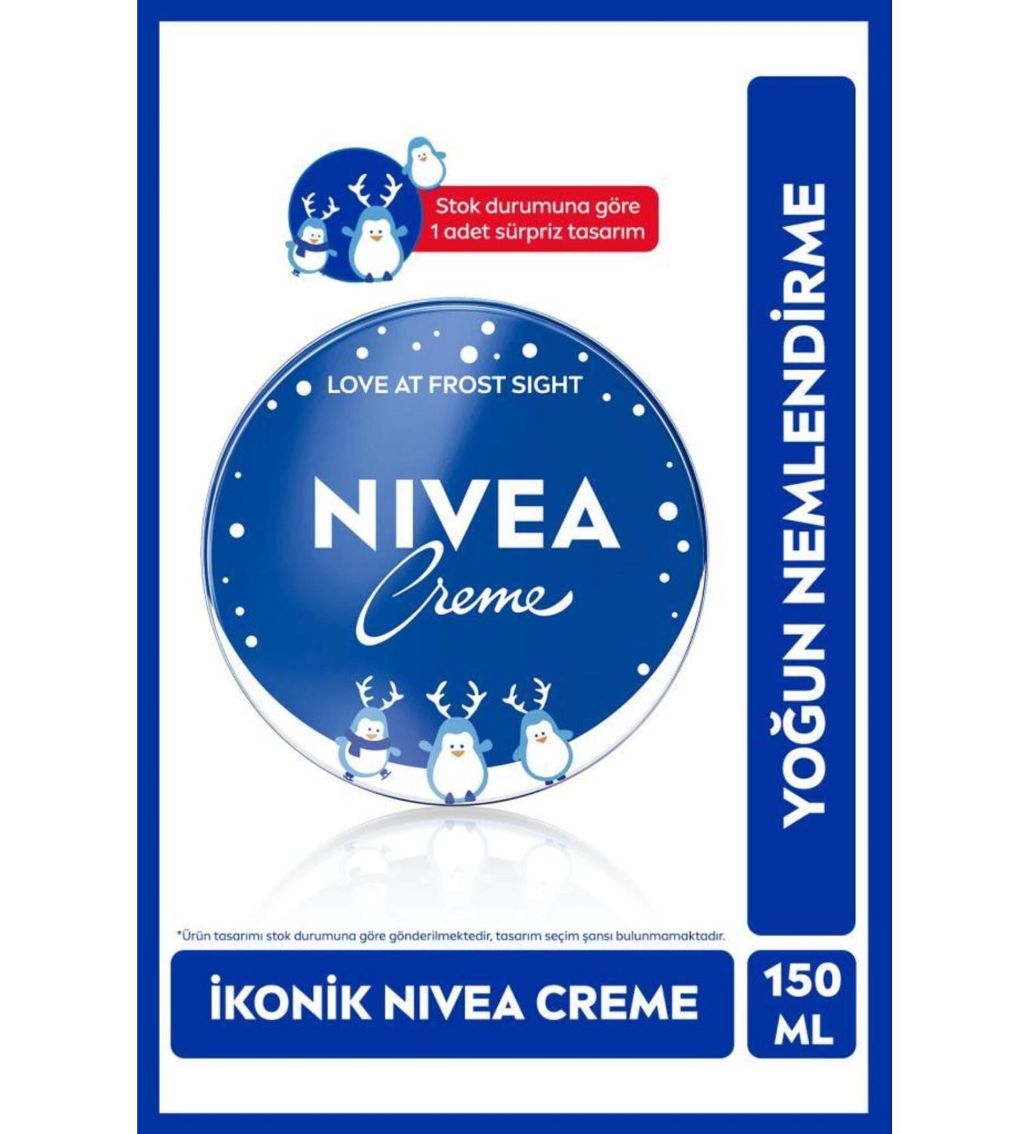 NIVEA Creme 150ml Carefulprotective Heavy Moisturizer Hand Face And Body Soft Skin Feeling BLK WW56 - Buy Online on GoSupps.com