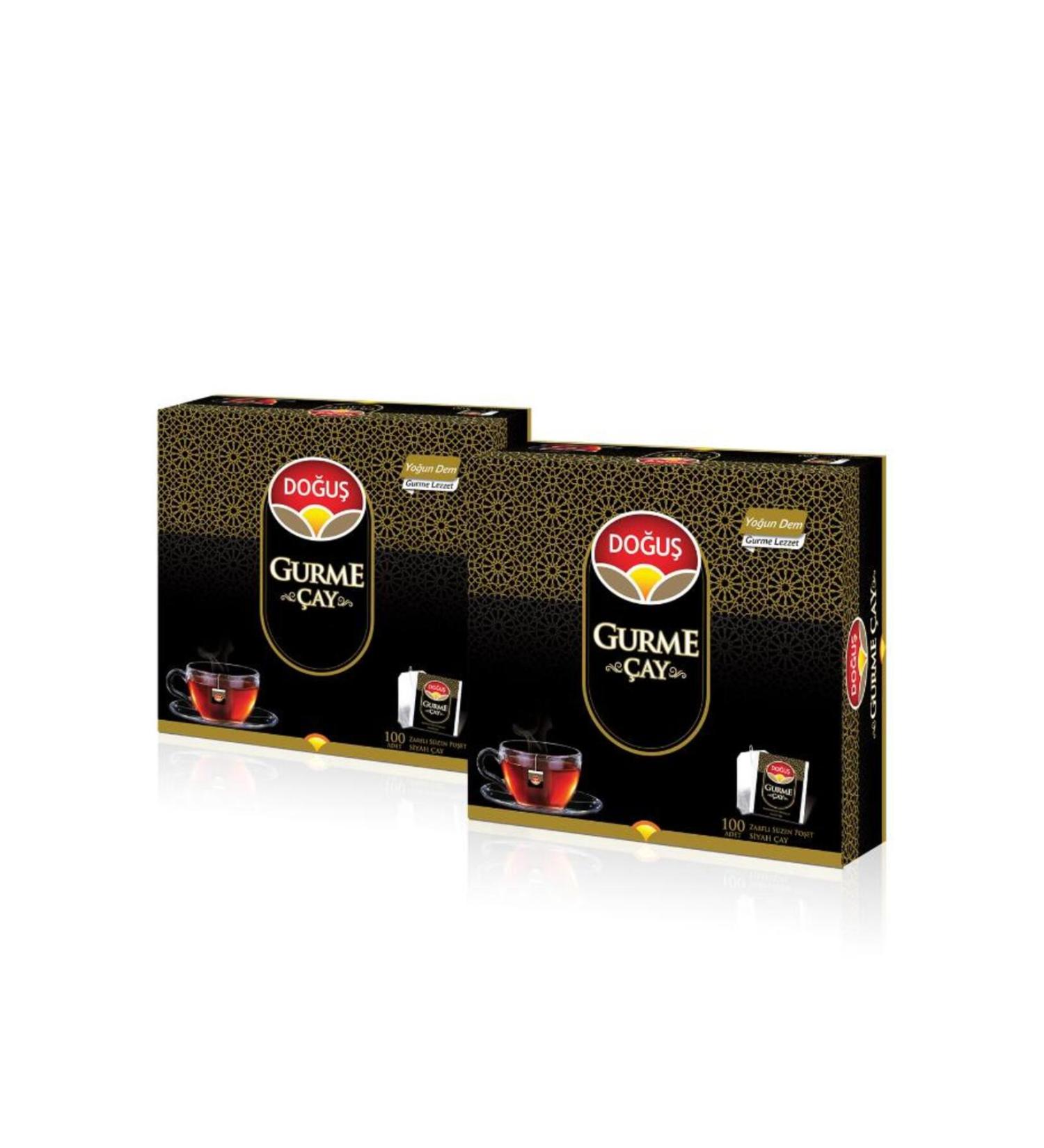 Dogus Gourmet Cup Tea Bag 100x2g X 2 Pieces