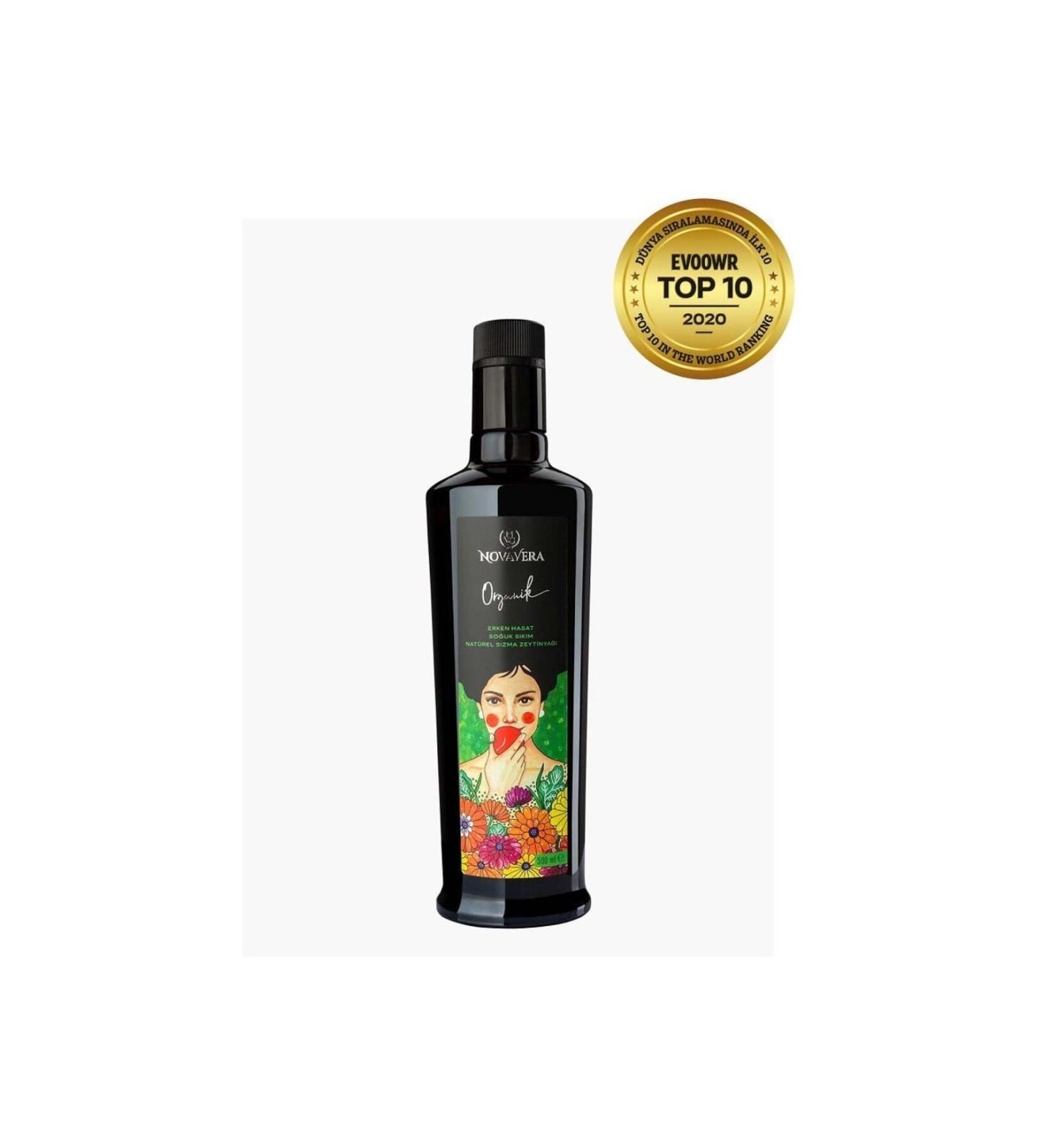 Nova Vera Organic Early Harvest Extra Virgin Olive Oil 500ml