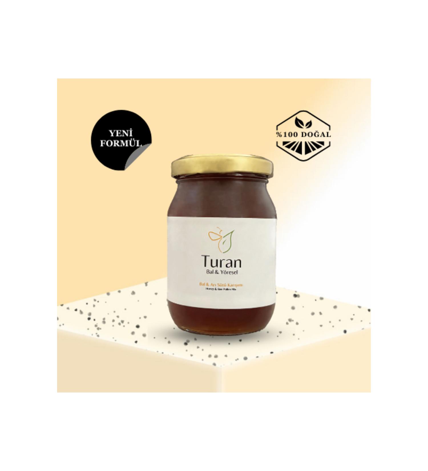 Turan Honey & Local Royal Jelly & Honey Mix 250g