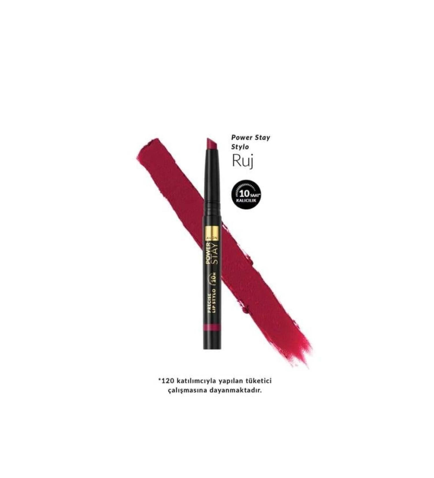 Avon Power Stay Precise Lipstick - Model Maroon - Buy Online on GoSupps.com