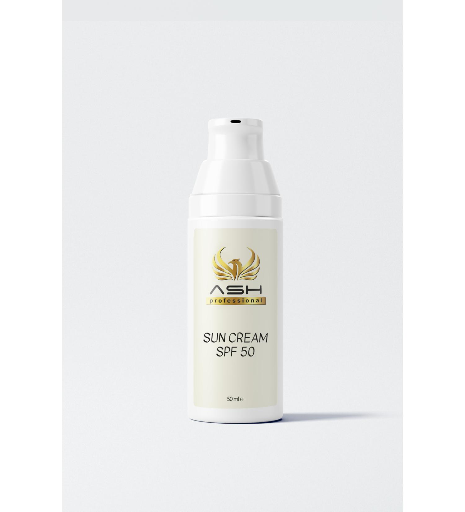 Ash professional Sun protection spf 50 Moisturizer