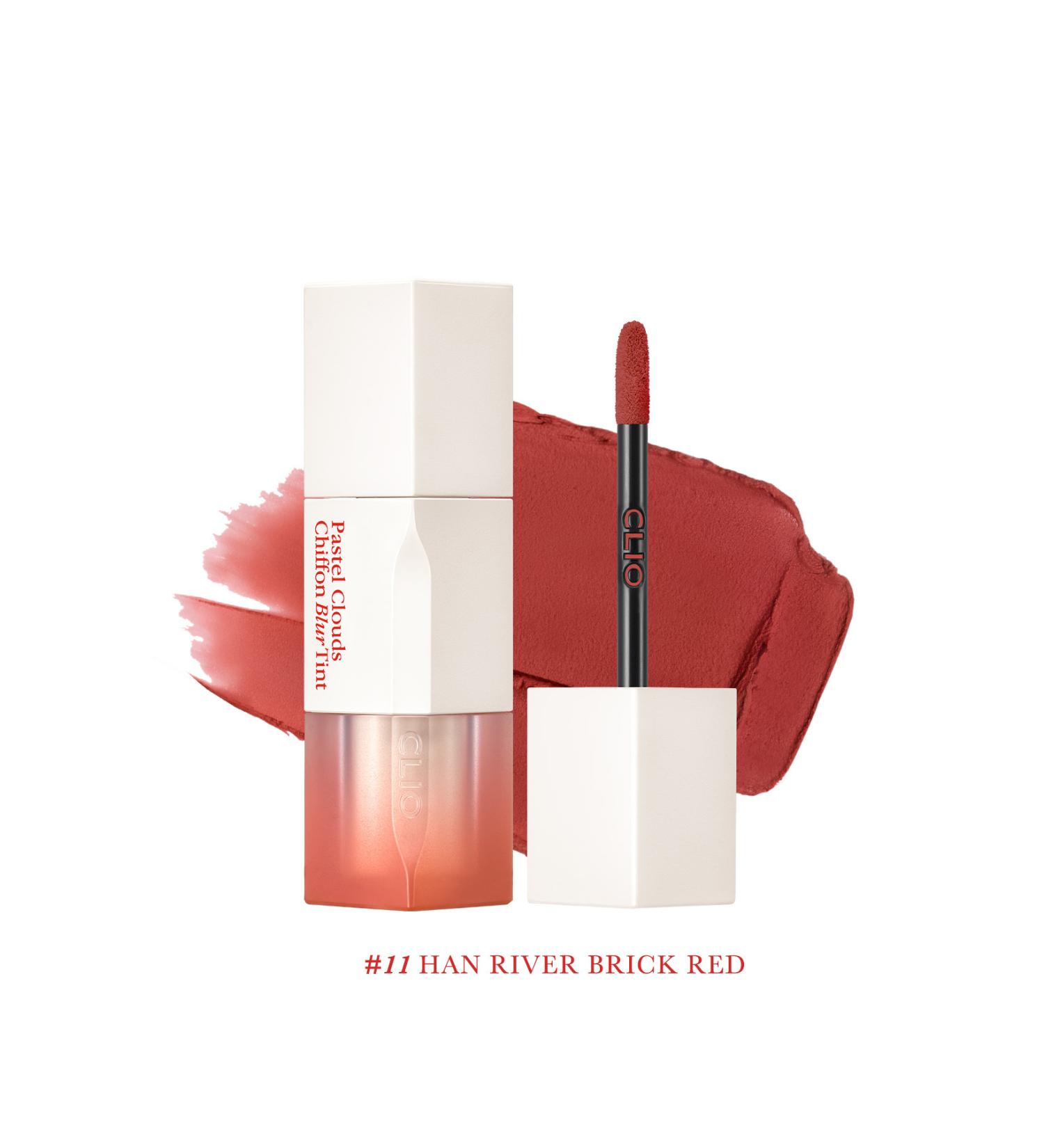CLIO Smooth and Velvety Textured Natural Look Tint CLIO Chiffon Blur Tint (11Han River Brick Red) - Buy Online on GoSupps.com