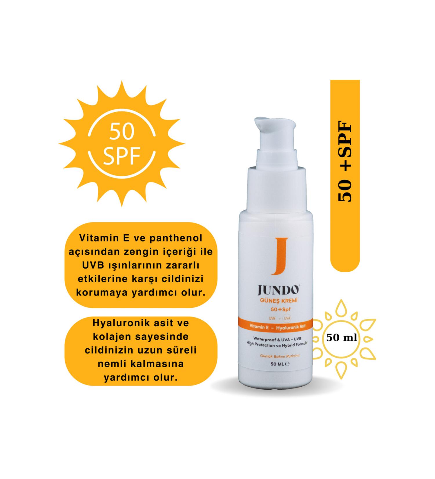 JUNDO 50+ SPF Sunscreen