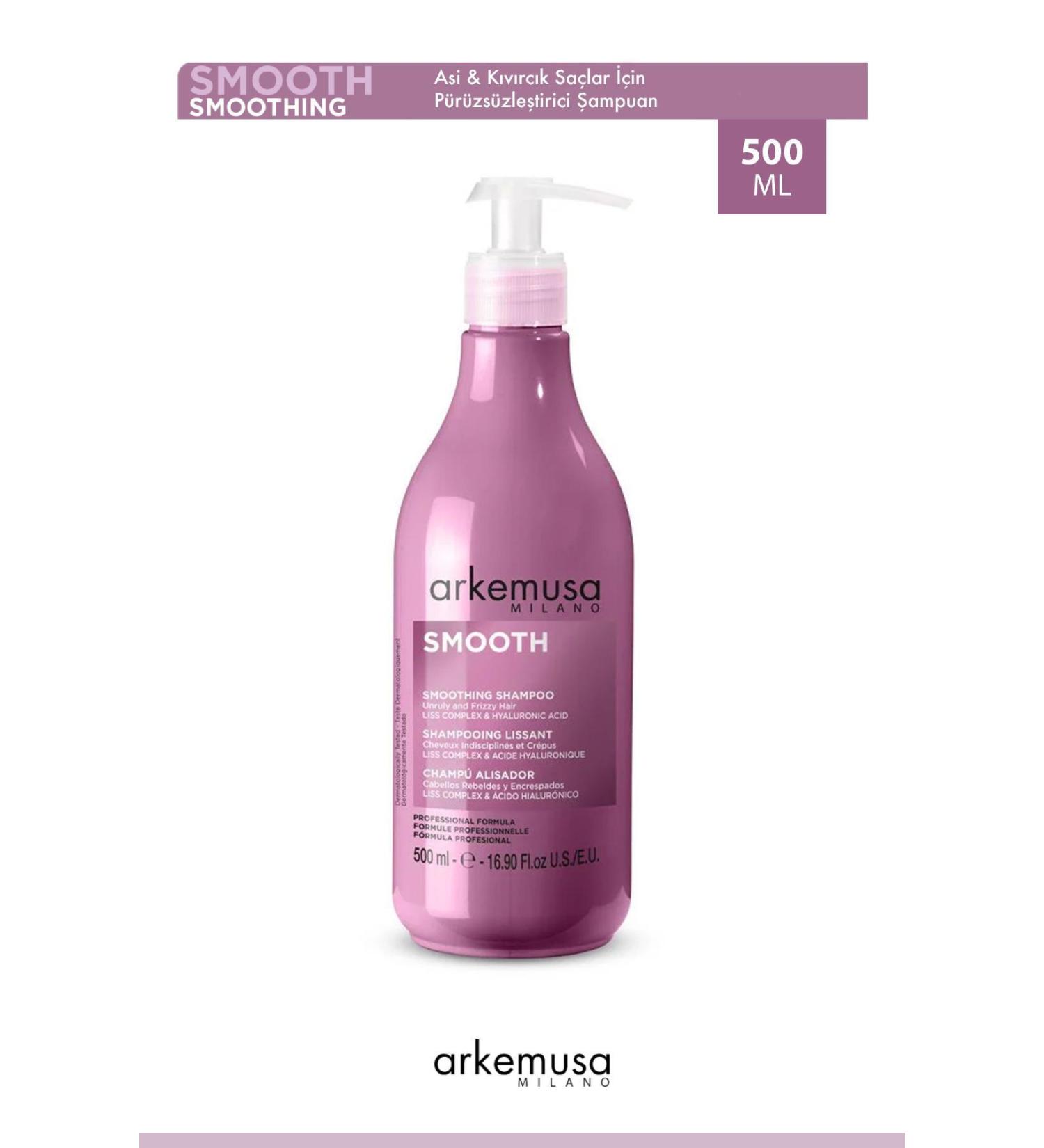 Arkemusa Smoothing Shampoo 500 Ml