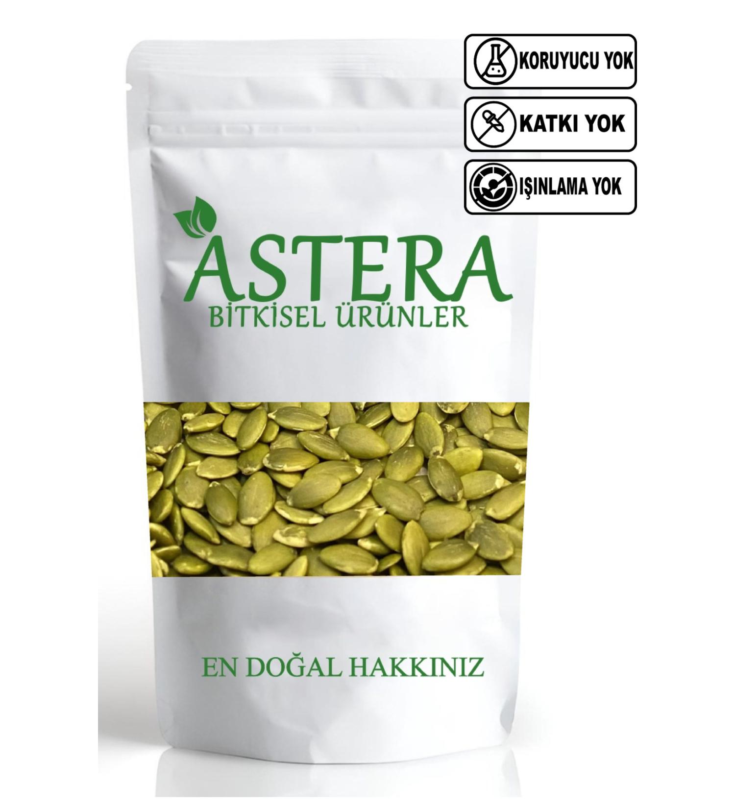 ASTERA 500 Gr Raw Pumpkin Seeds (Unsalted)
