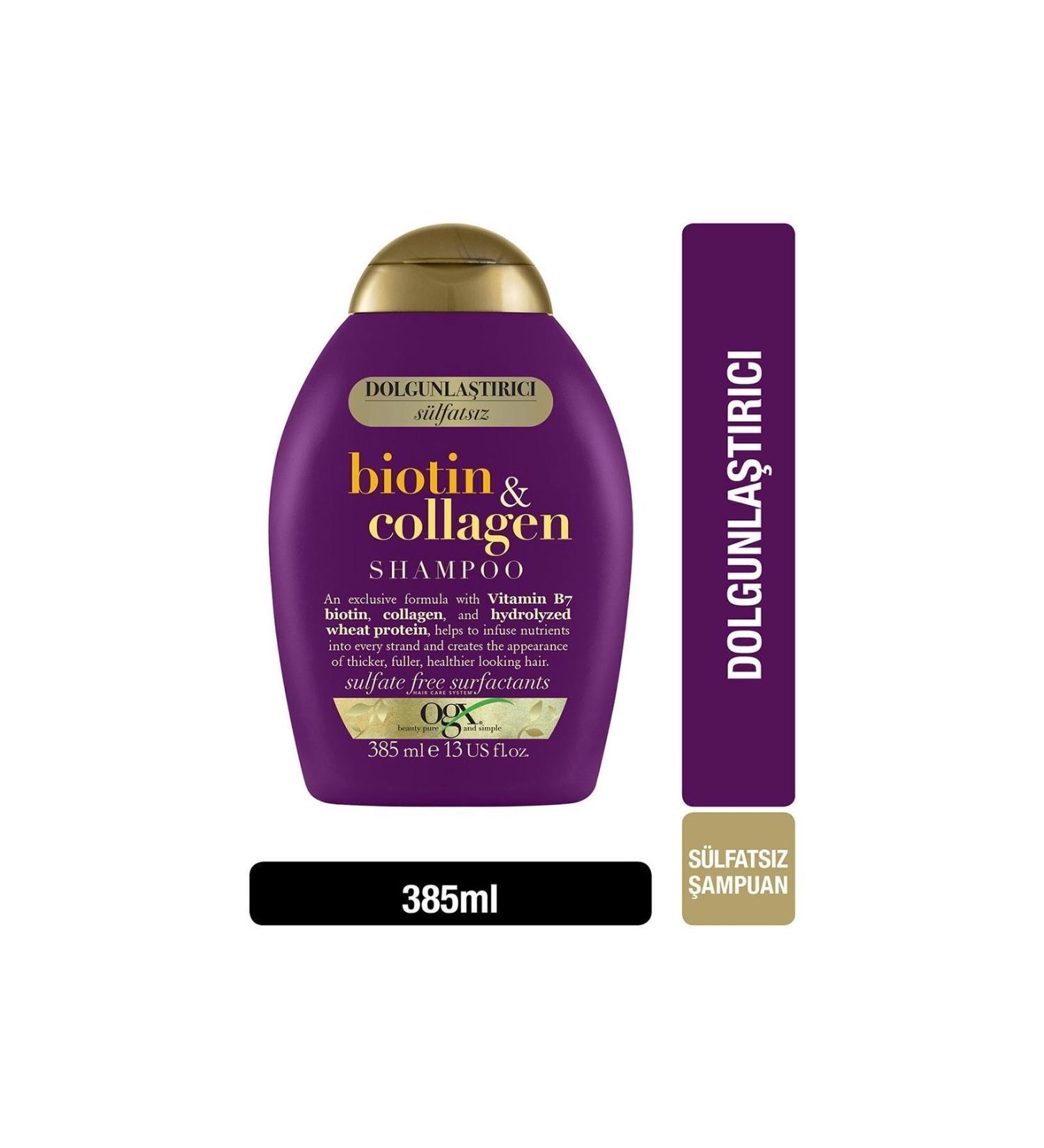ROSSMANN Biotin & Collagen Full Plumping and Lengthening Shampoo 385 ml