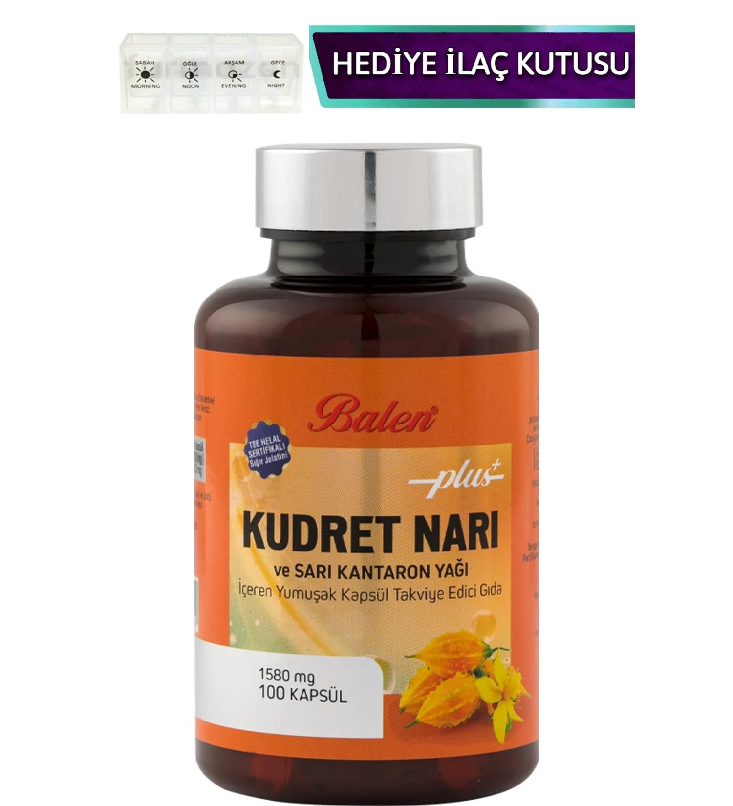 Balen Softgel Containing Pomegranate and St. John's Wort Oil 1580 MG X 100