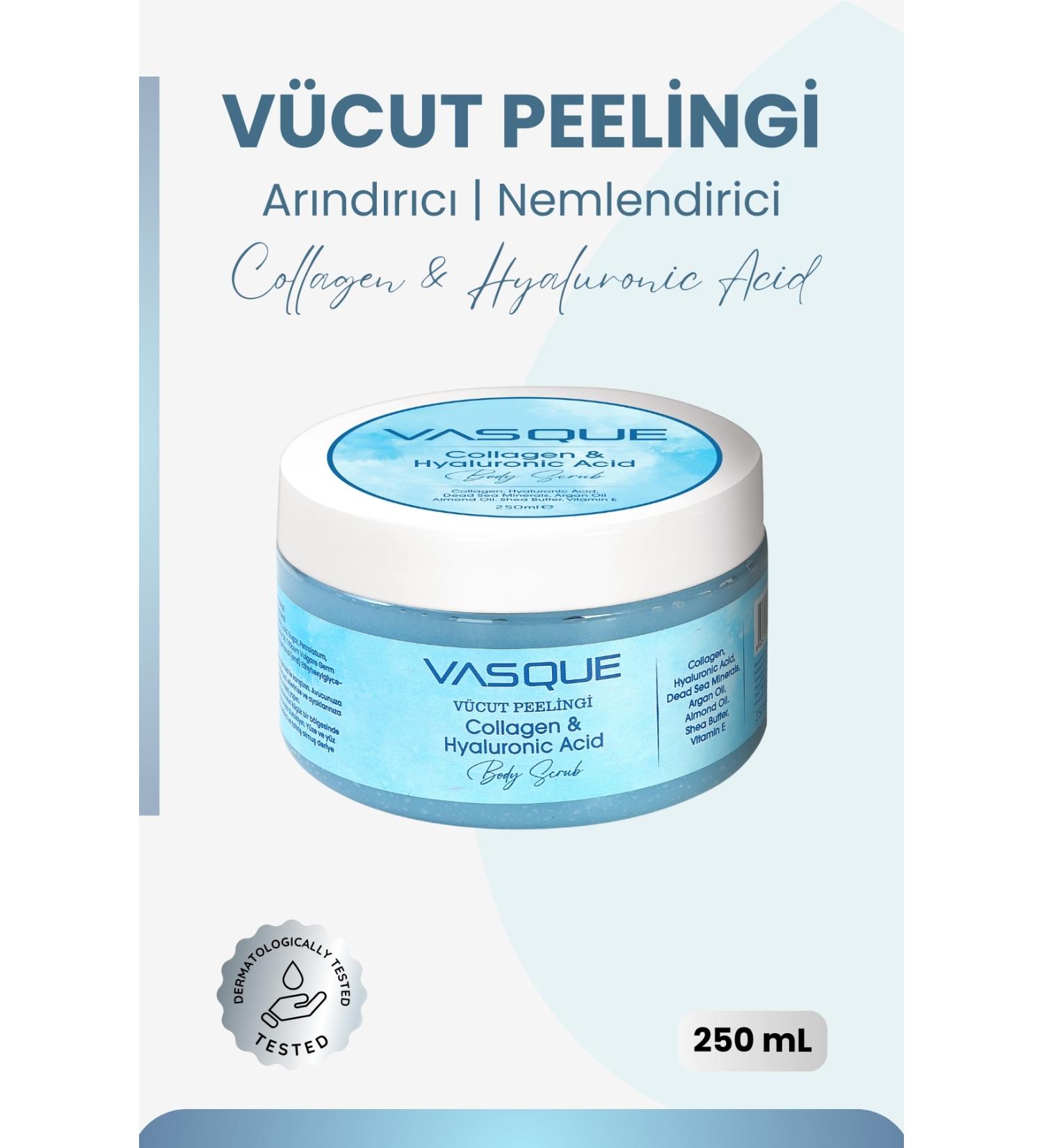VASQUE Hyaluronic Acid & Collagen - Body Peeling Amazing Effect