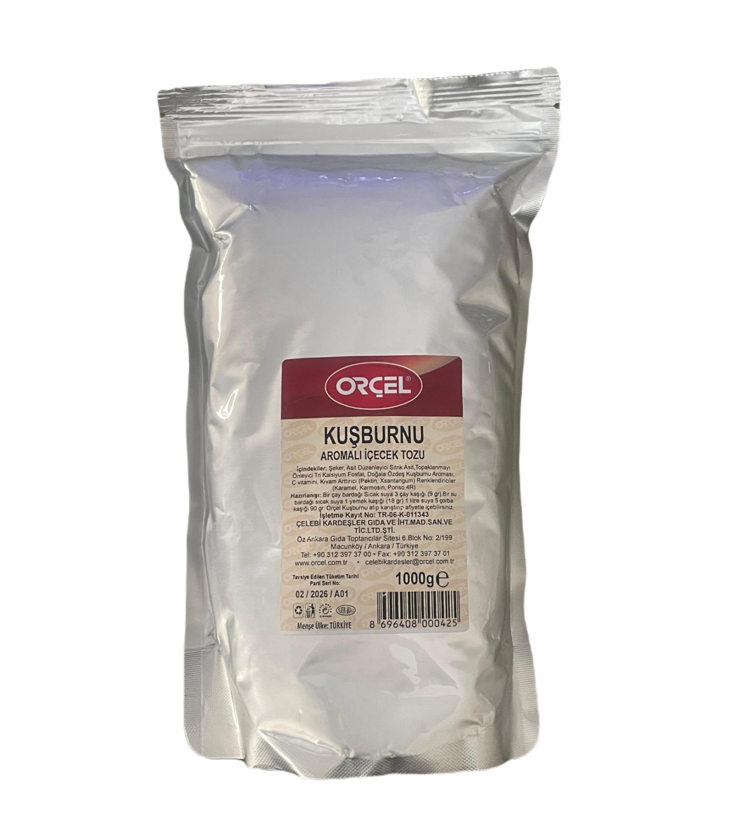 OR EL Rosehip Flavored Drink Powder Oralet Tea 1 Kg.