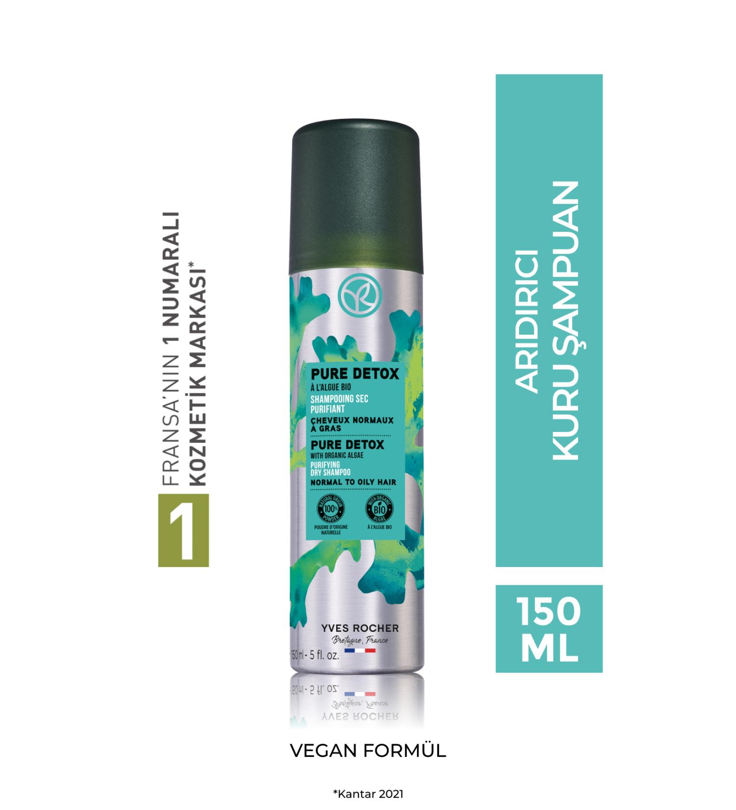 Yves Rocher Natural Powder Light Silky and Shiny Purifying Dry Shampoo eleg.2741 - Buy Online on GoSupps.com