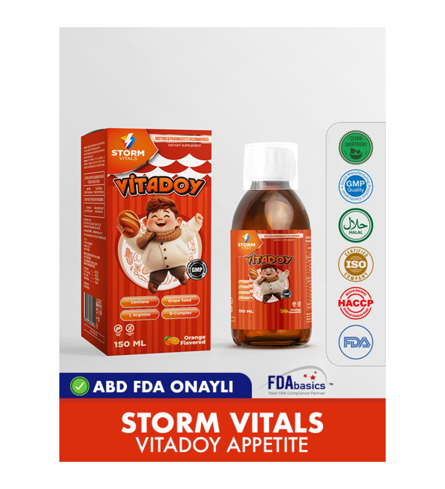 STORM VITALS L-arginine Grape Seed Extract Vitadoy with B Vitamins 150 ml - Buy Online on GoSupps.com