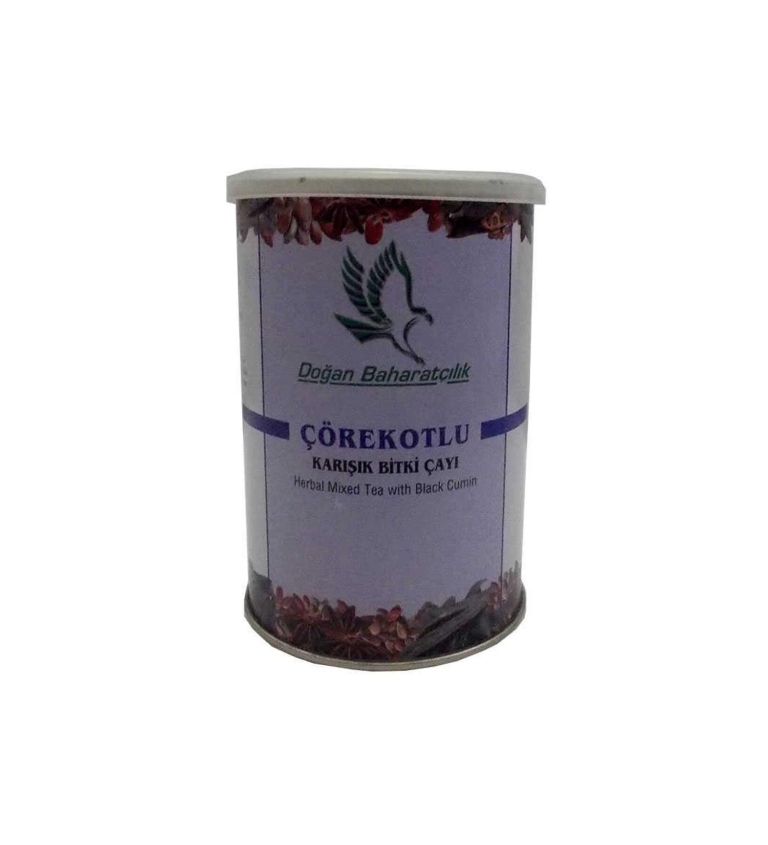 Astra Market Black Cumin Mixed Herbal Tea 100 Gr Tin Box