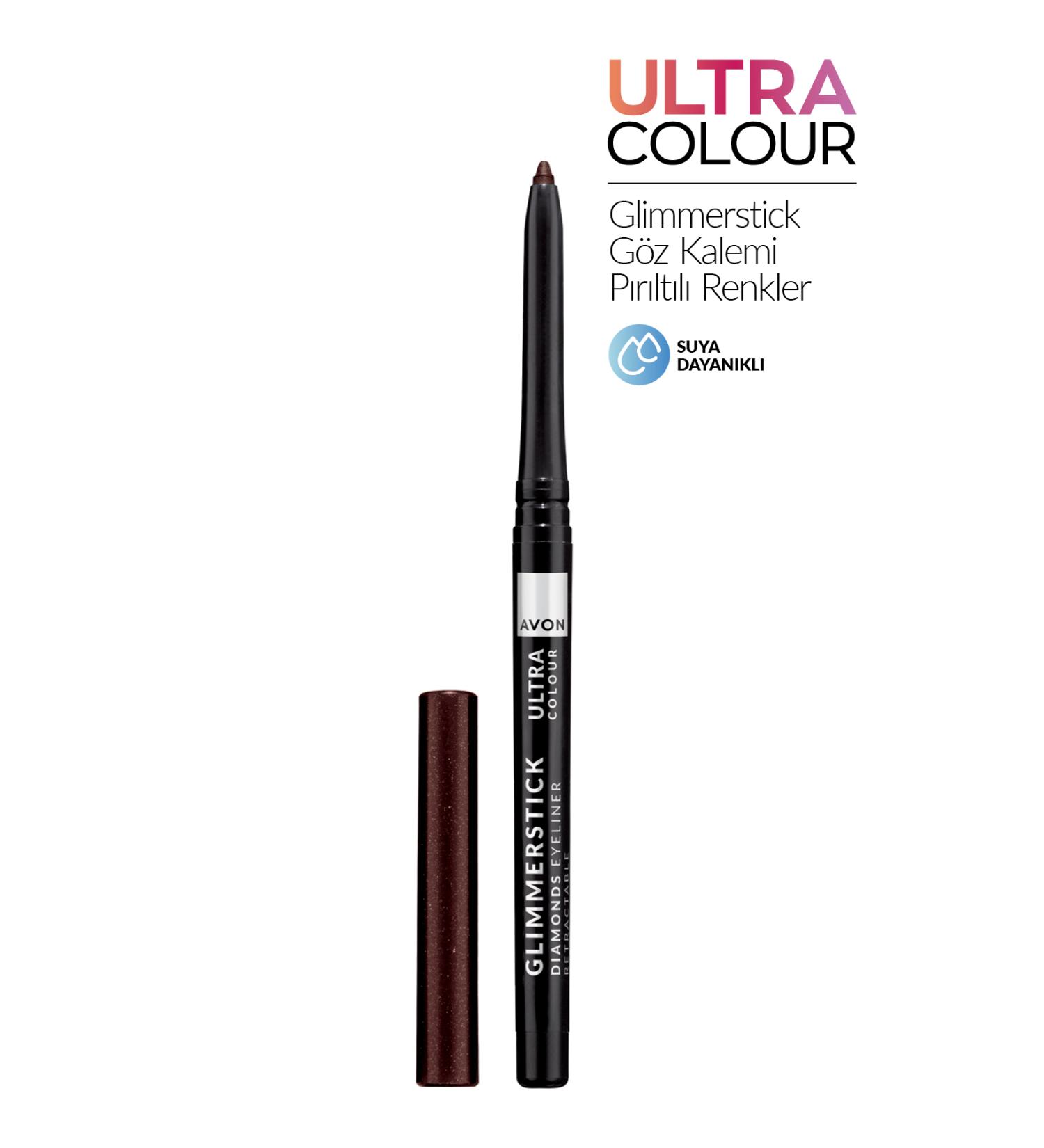 Avon Glimmerstick Shimmering Colors Lift Eyeliner Black Bijoux