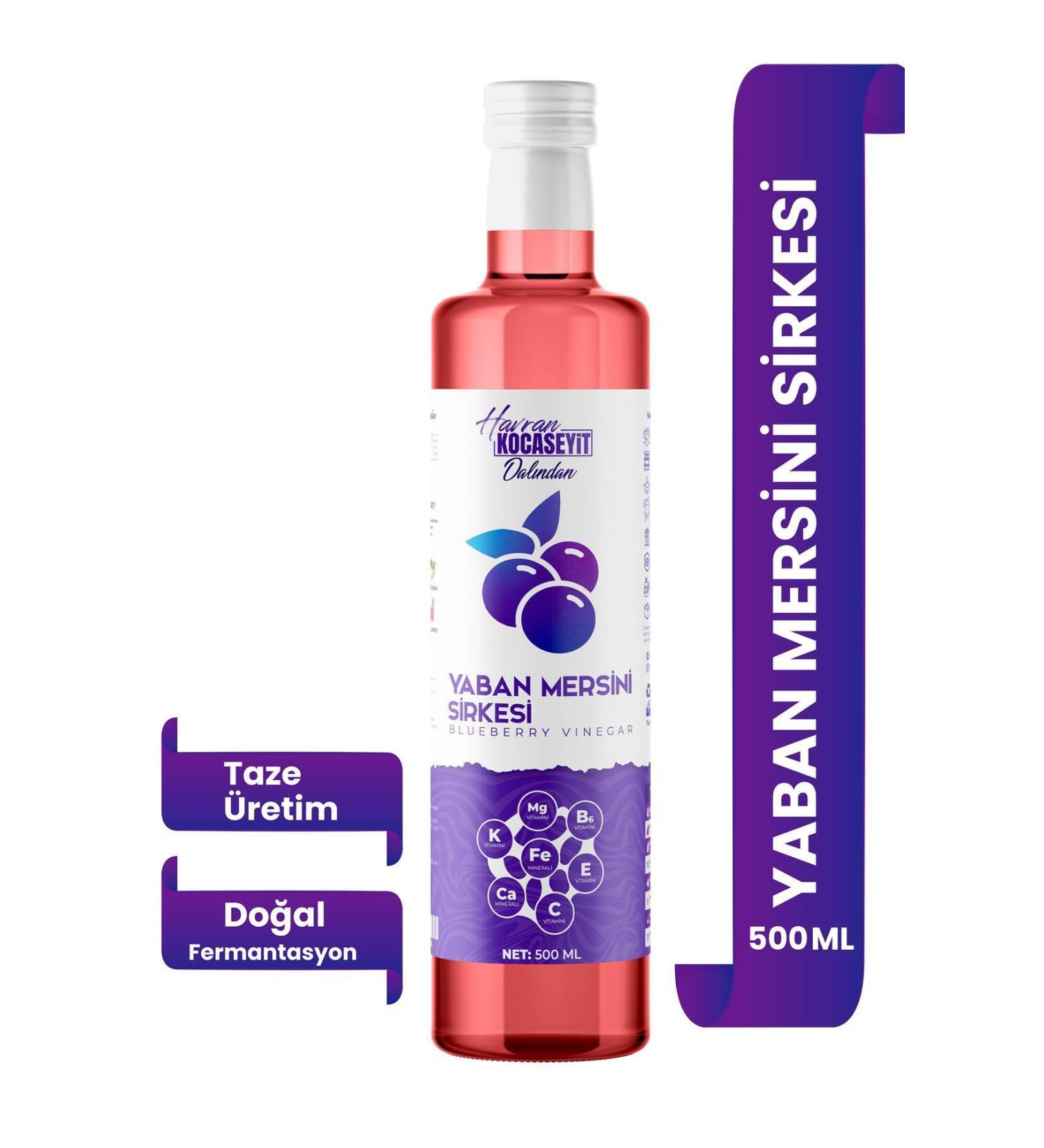 HAVRAN KOCASEYIT Natural Antioxidant Blueberry Vinegar 500 ml - Buy Online on GoSupps.com