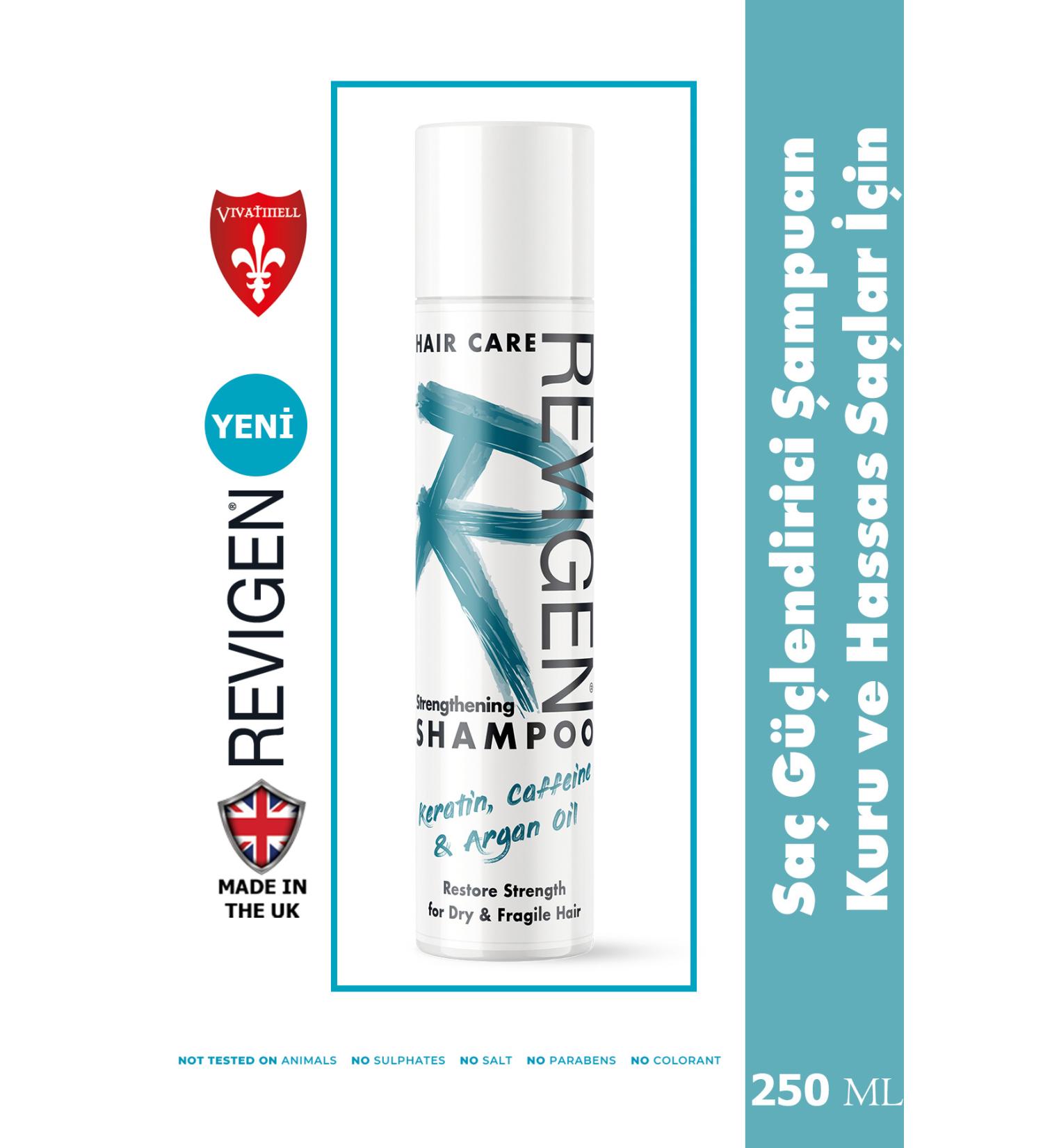 Revigen Hair Strengthening Shampoo - For Dry and Sensitive Hair
