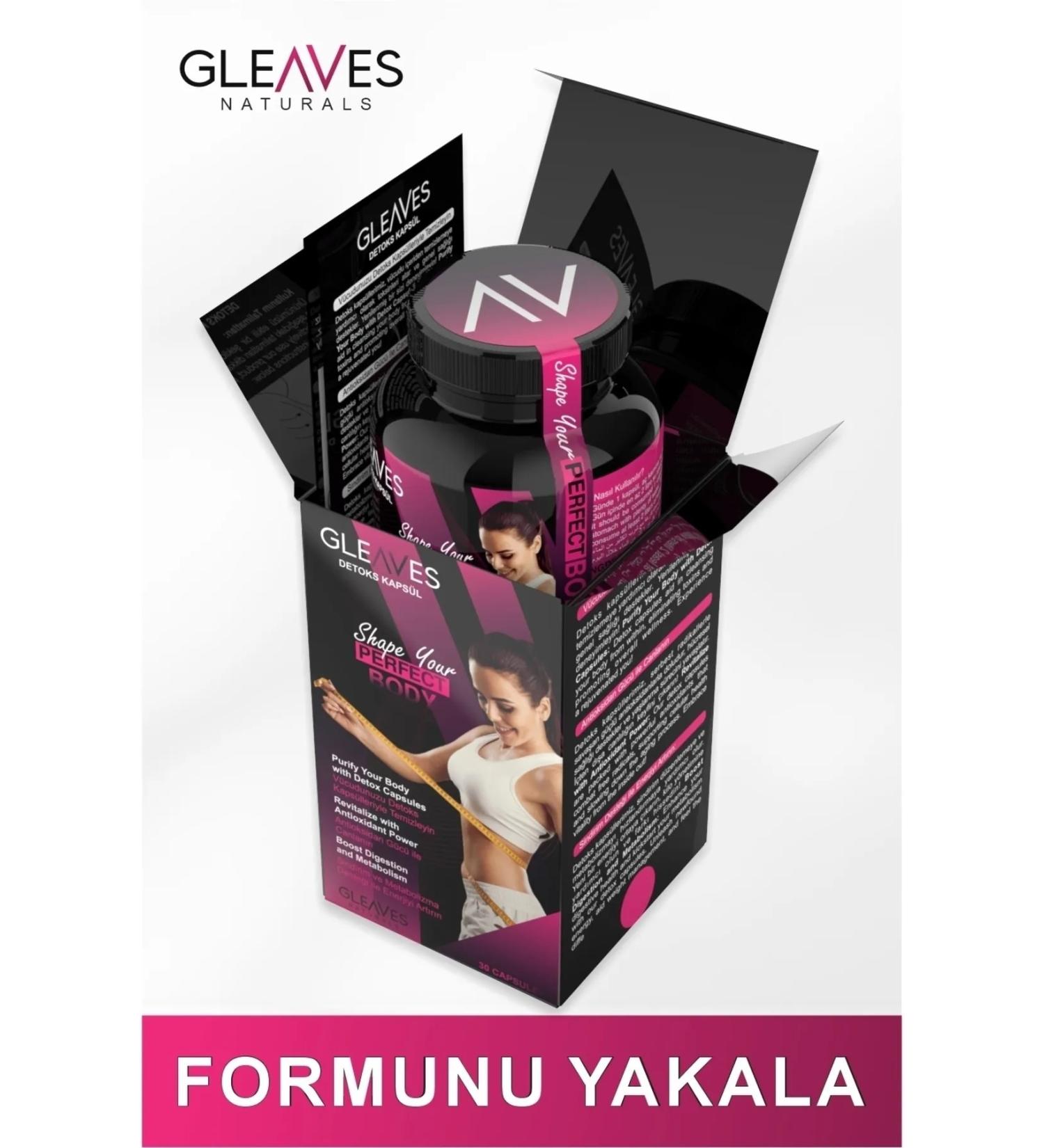 Gleaves Naturals Herbal Detox Capsule 1 Month Use - Buy Online on GoSupps.com