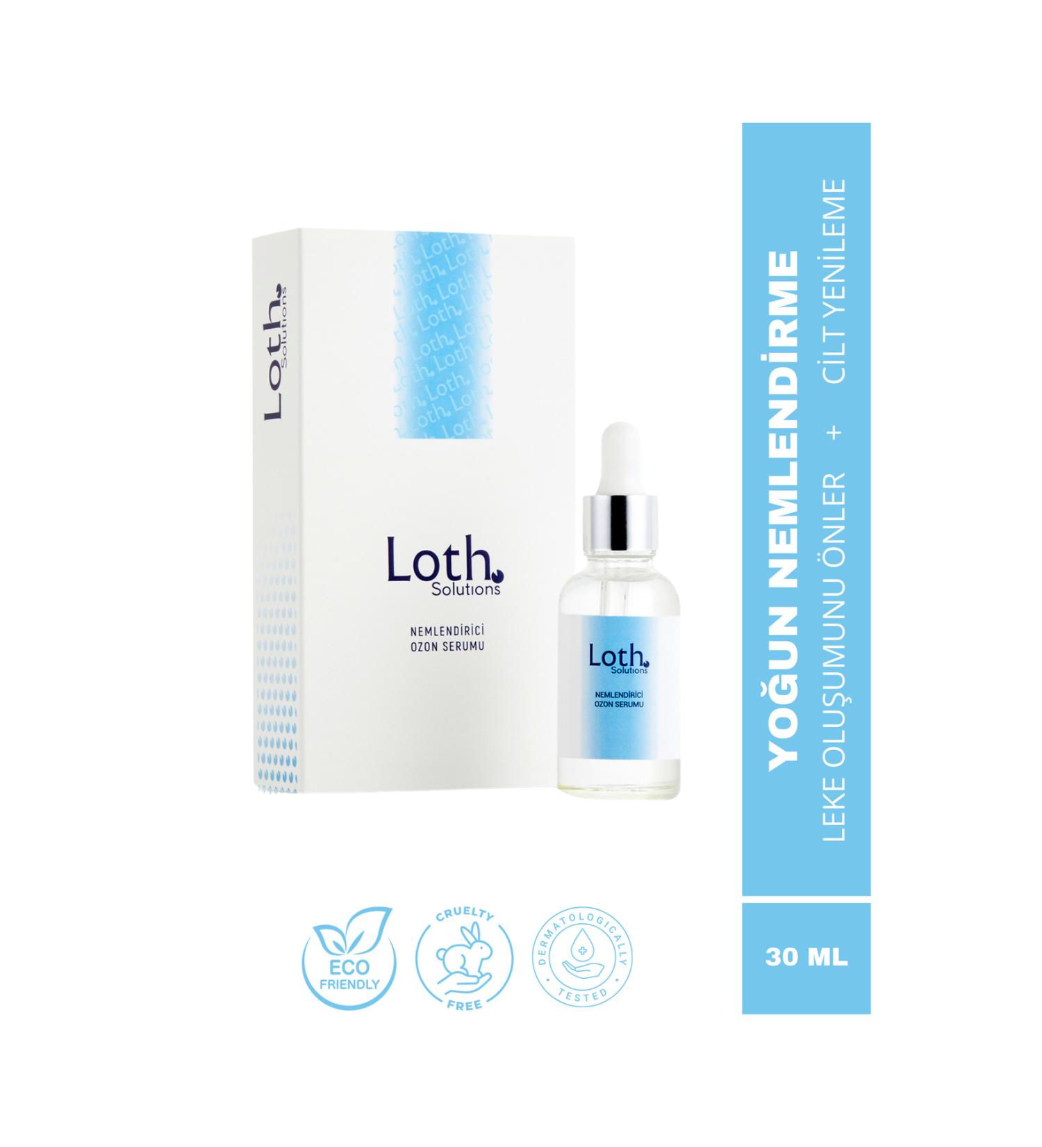Loth Solutions Revitalizing and Moisturizing Ozone Serum 30 ml All Skin Types - Buy Online on GoSupps.com