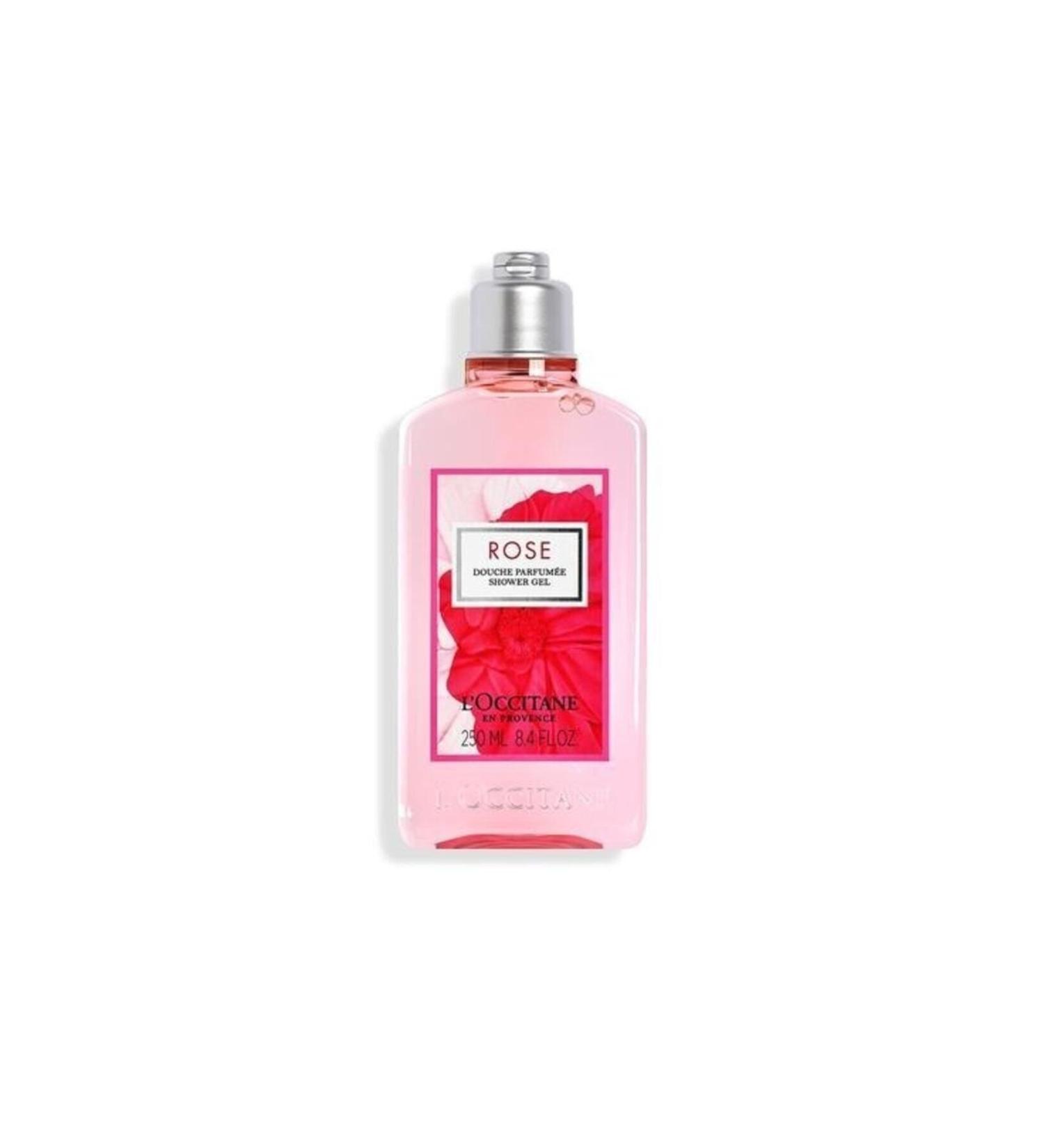 L'Occitane ROSE SHOWER GEL - ILLUMINATING-SHINING ROSE SHOWER GEL 250 MLS.HIDDEN G23