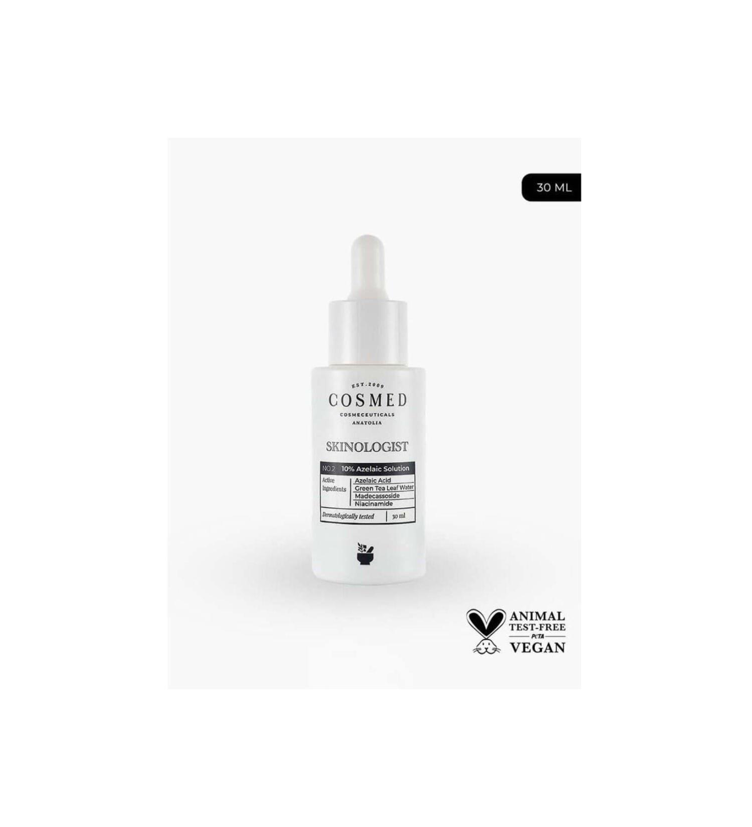 COSMED Skinologist Azelaic Solution - Anti-Spot Serum with Azelaic Acid and Green Tea 30 ml