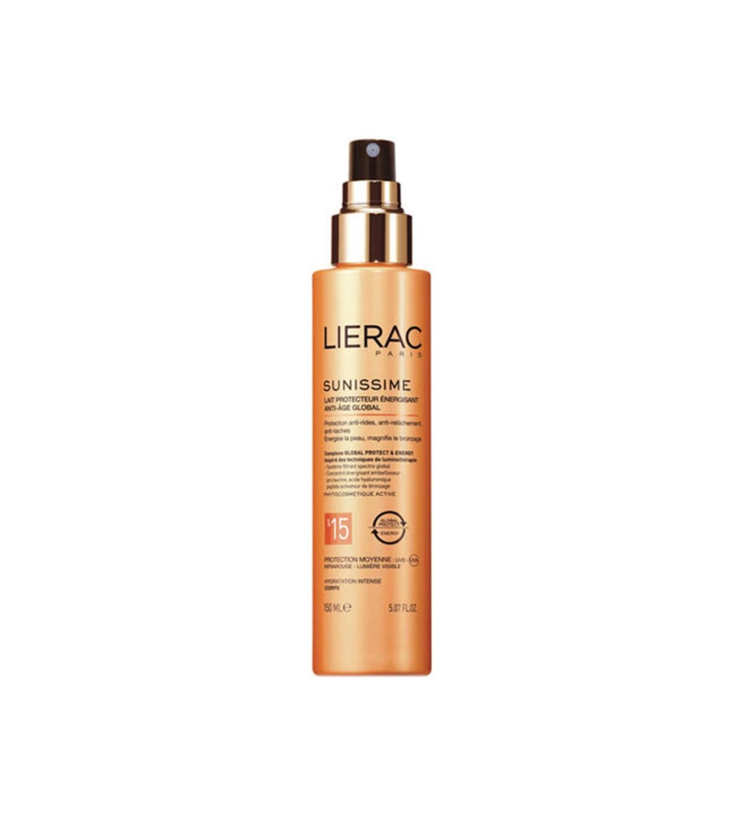 Lierac Paris Sunissime Energizing Protective Milk Spf15 150 ml