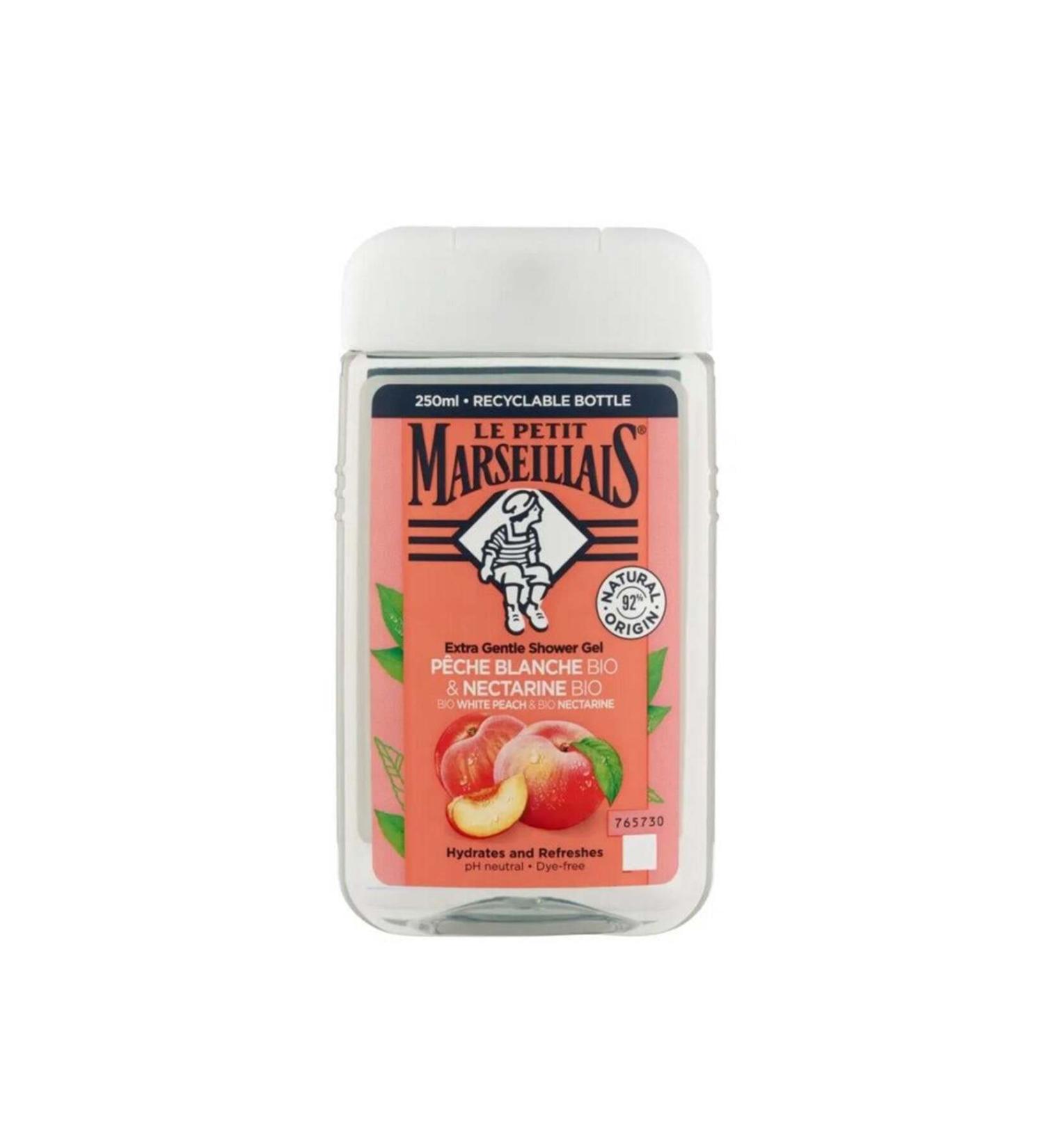 Le Petit Marseillais Shower Gel White Peach And Nectarine 250 ml
