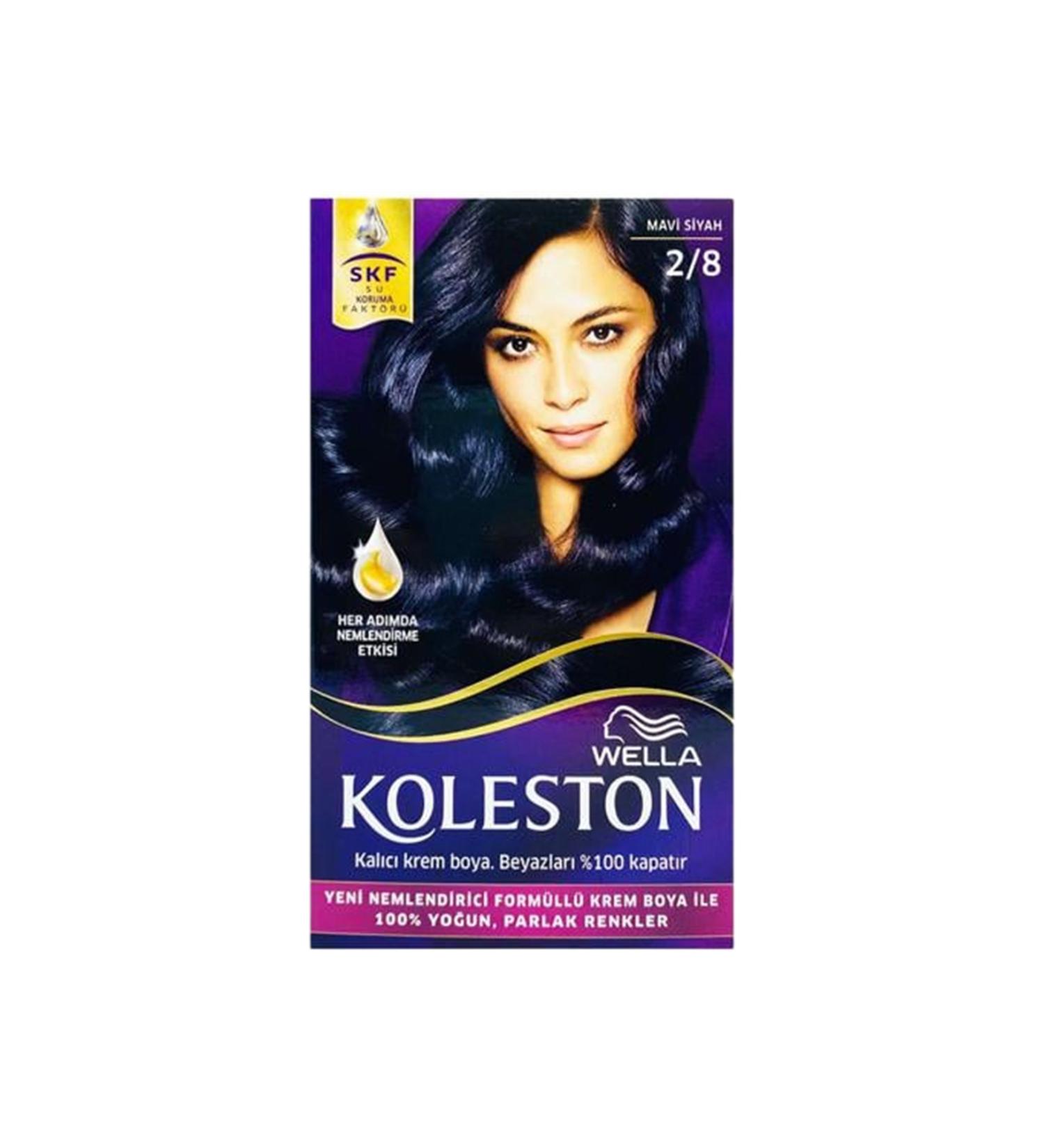 Wella Koleston Hair Dye 2.8 Blue Black