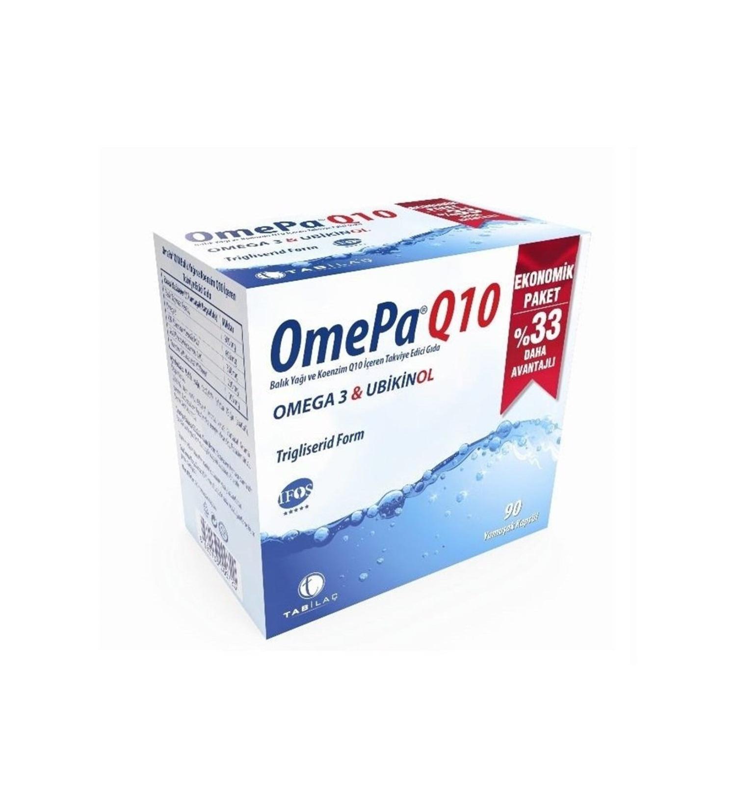 Omepa Q10 90 Capsules