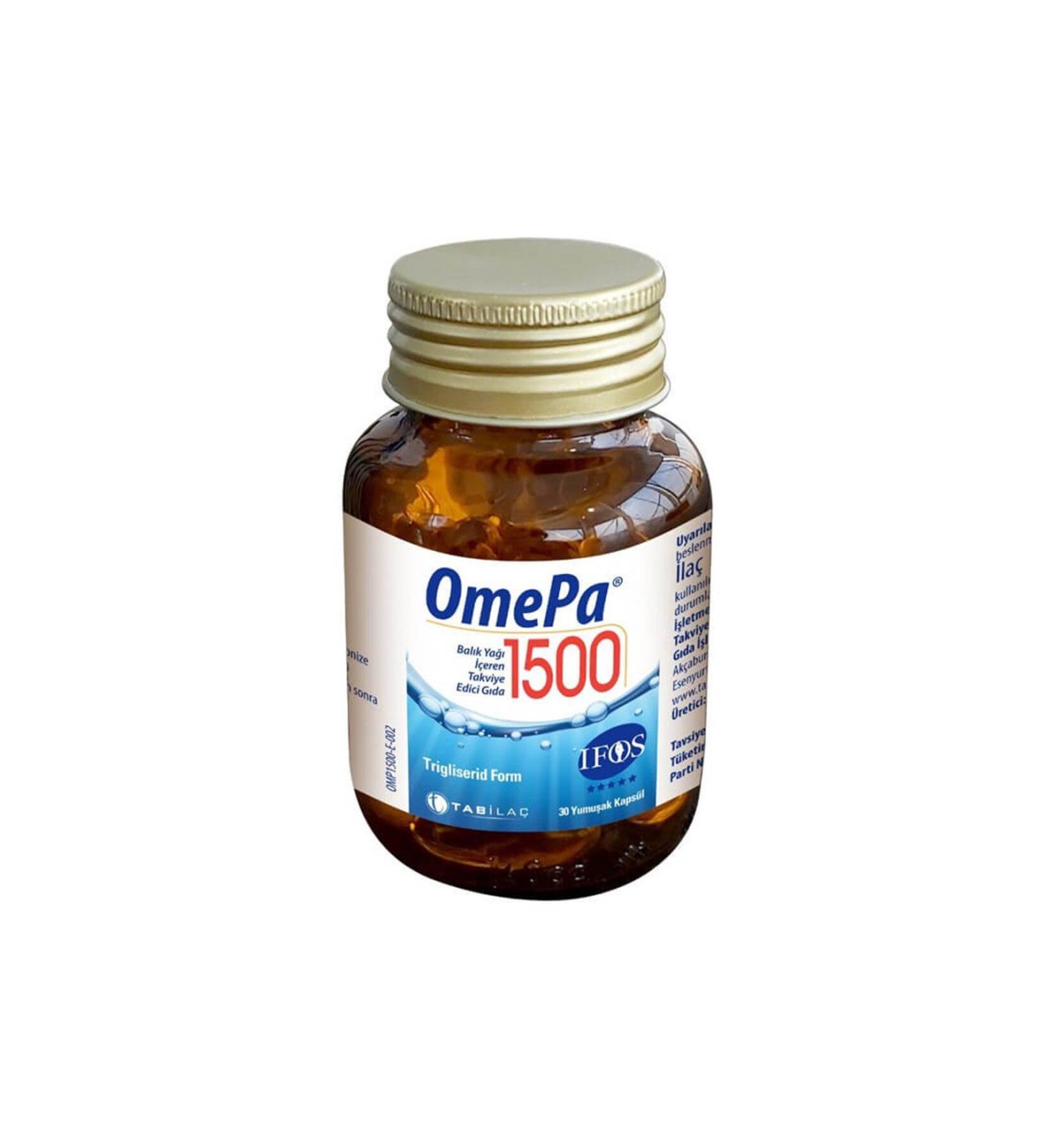 Omepa Fish Oil 1500 Mg 30 Capsules
