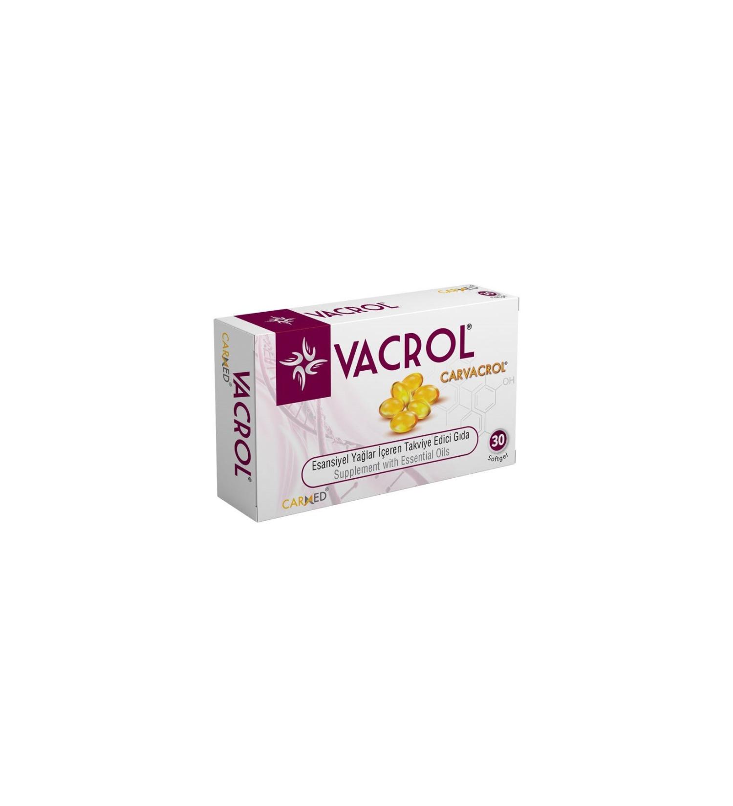 Vacrol 500 Mg 30 Softgel