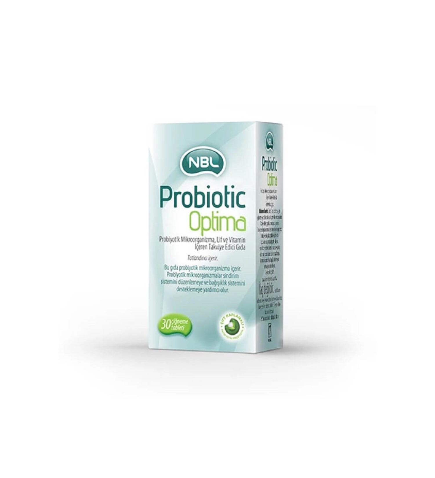 NBL Probiotic Optima 30 Chewable Tablets