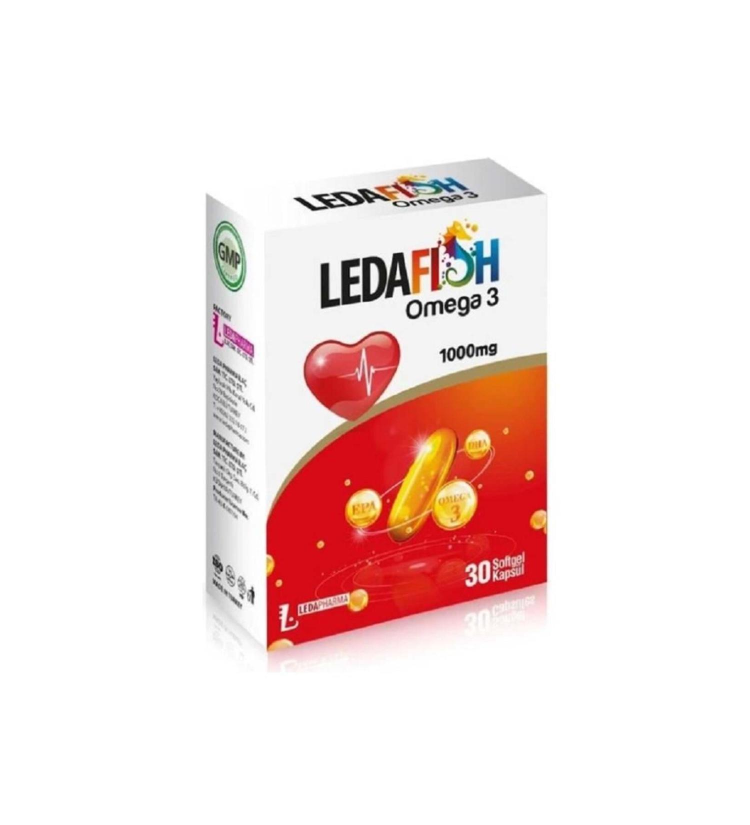 Ledafish Omega-3 30 Softgel