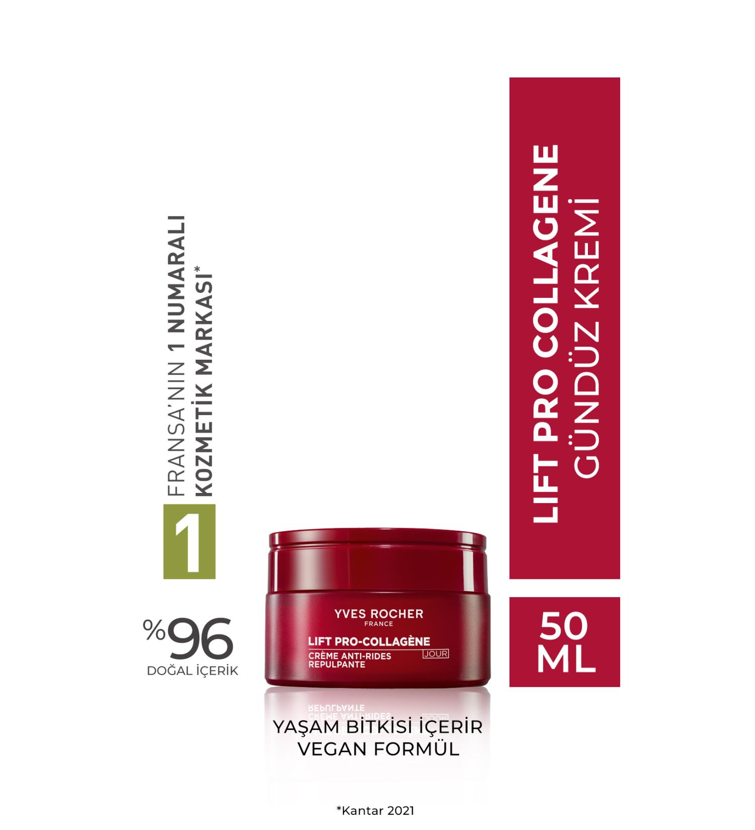 Yves Rocher Firming Plumping Moisturizing Day Care Cream With Herbal and Collagen Content eleg.3089