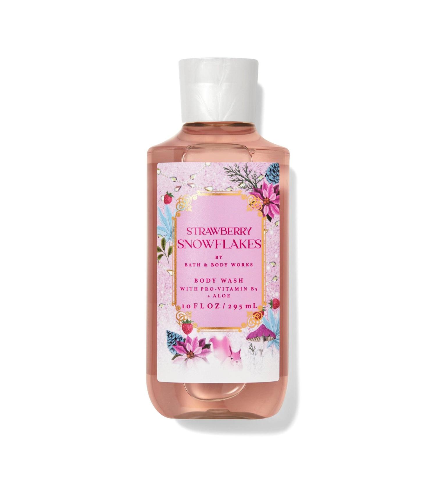 Bath & Body Works Strawberry Snowflakes Du Jeli 295 ml