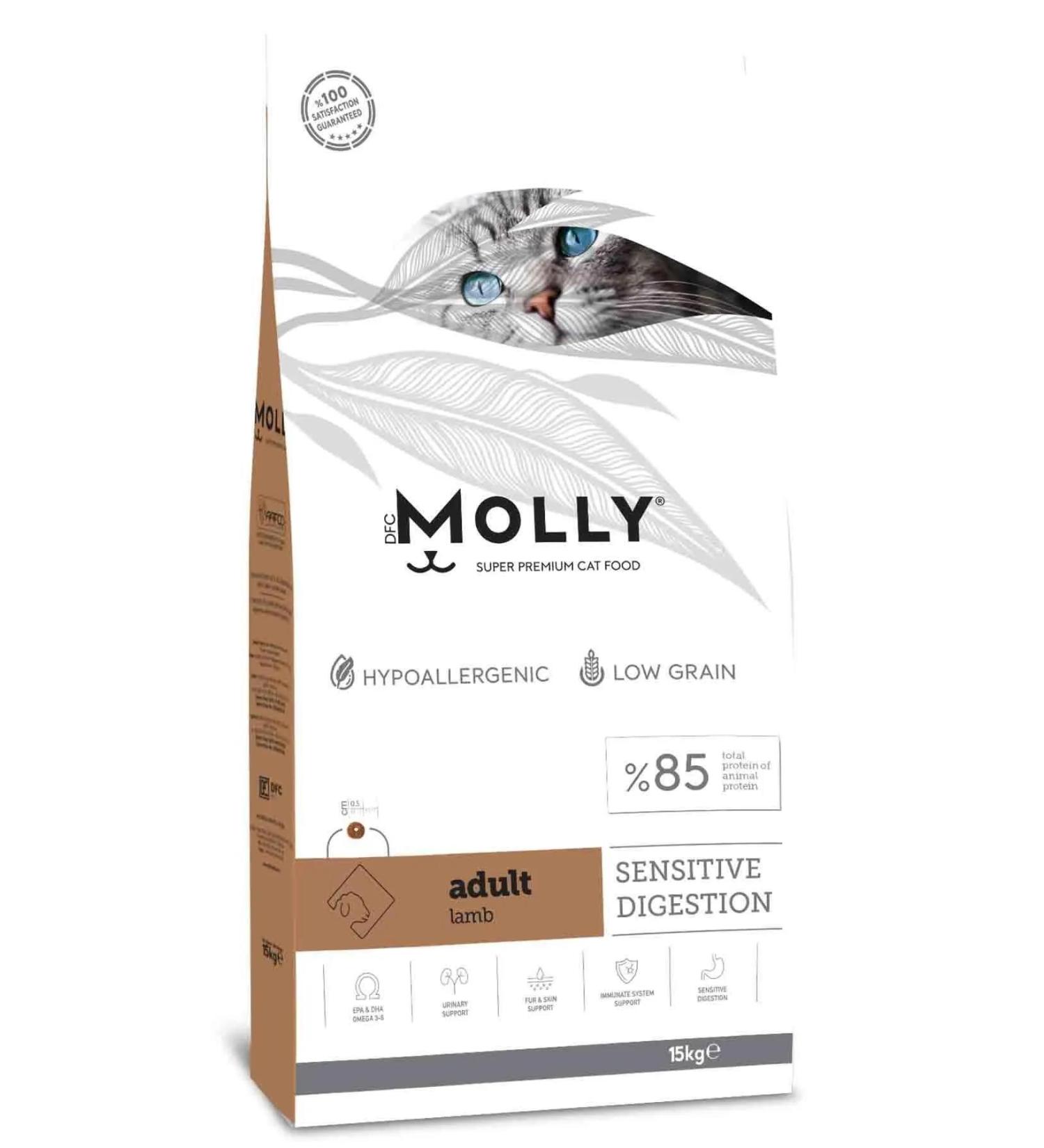 Molly Lamb Adult Cat Food 2 Kg