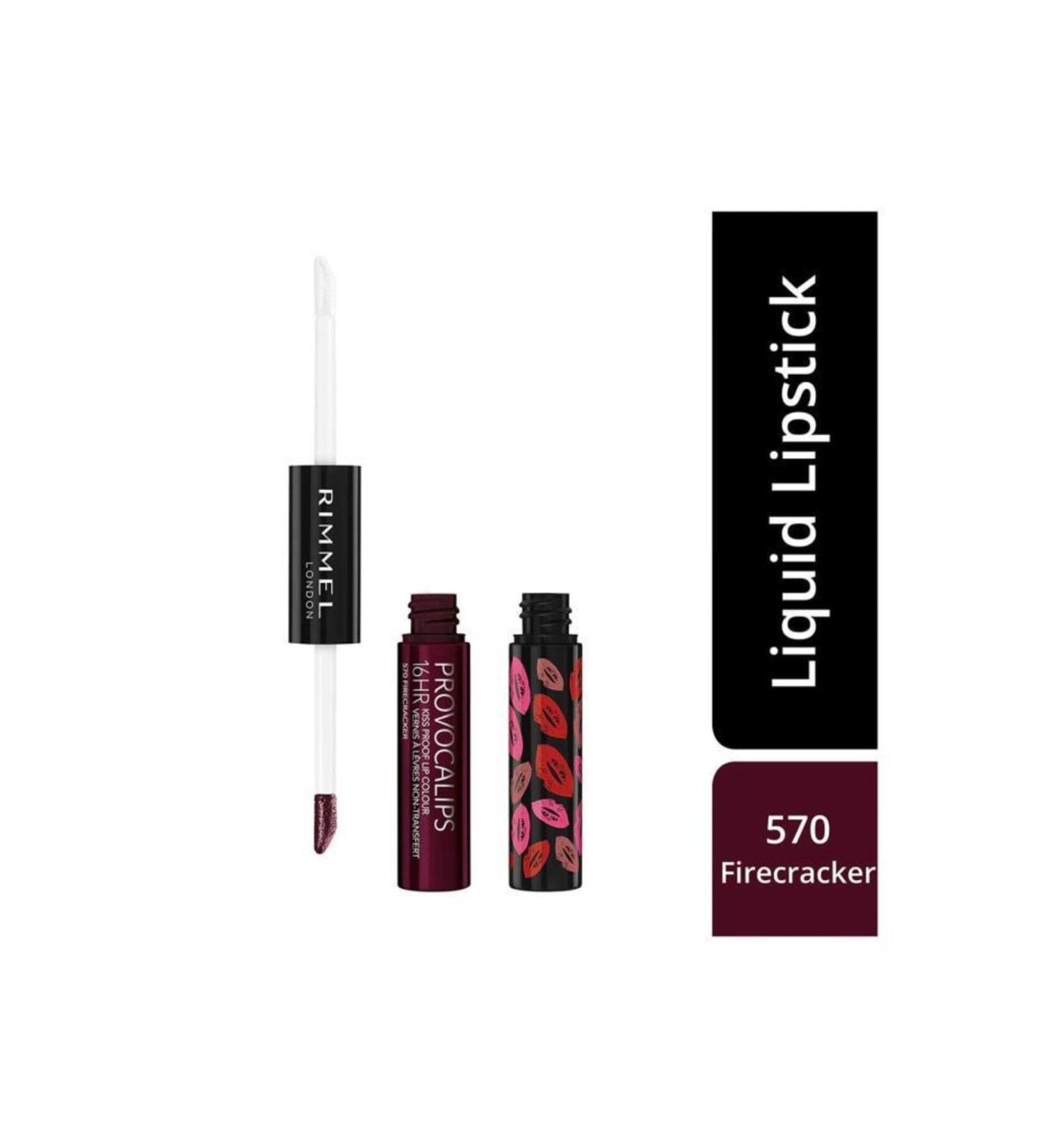 Rimmel London PROVOCALIPS LIQUID LIPSTICK NO WINE-ING 570 - Buy Online on GoSupps.com