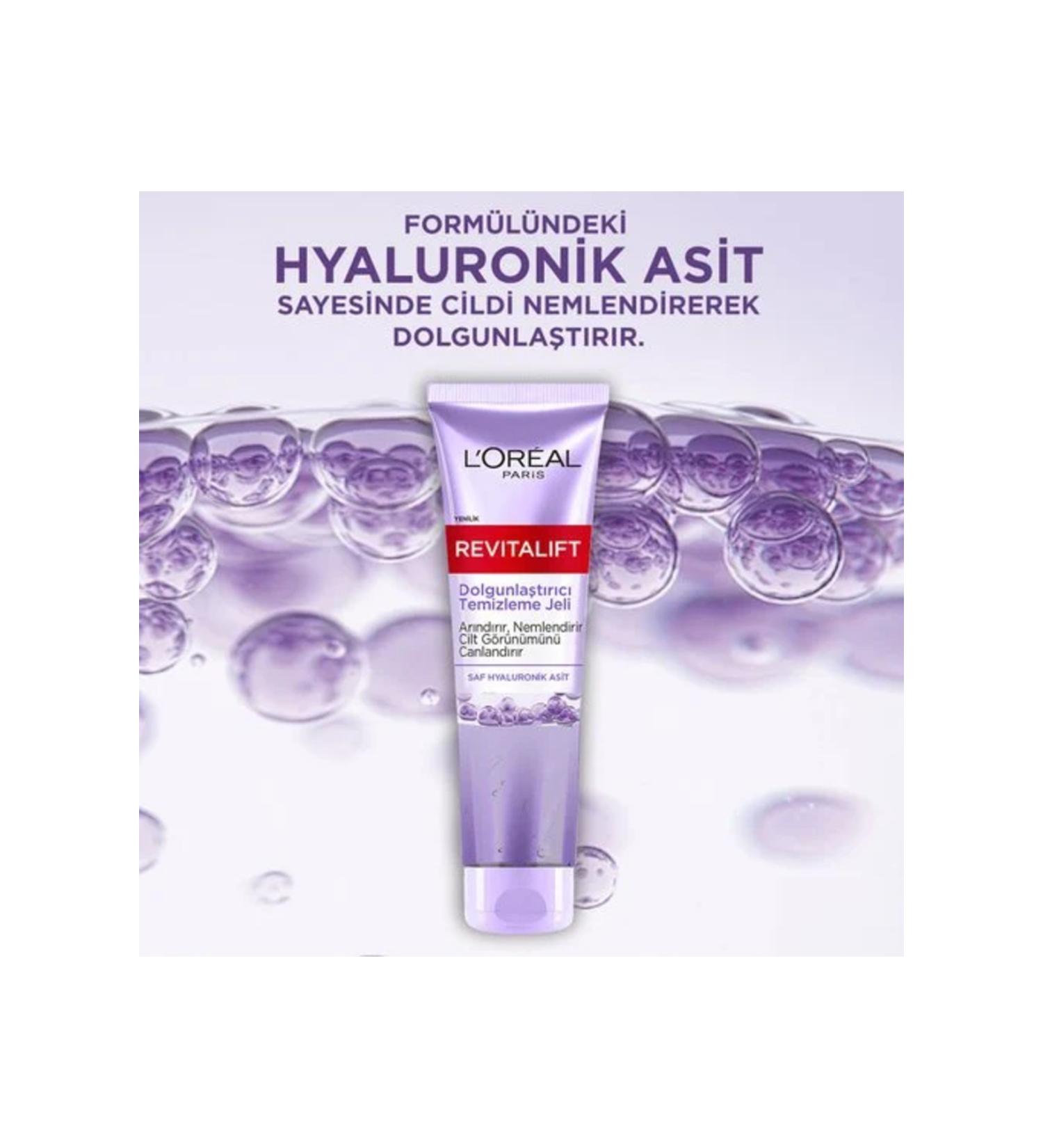 L'Oreal Paris L'Oreal Paris Revitalift Filler Plumping Cleansing Gel 150 ml Hyaluronic Acid