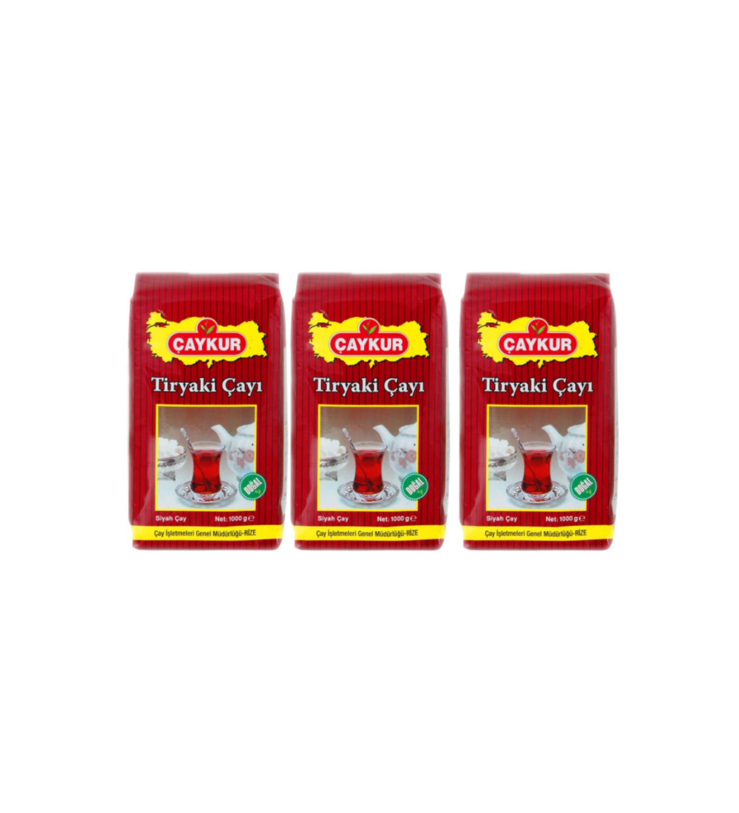 aykur Tiryaki 1000 gr Tea 3 Pieces