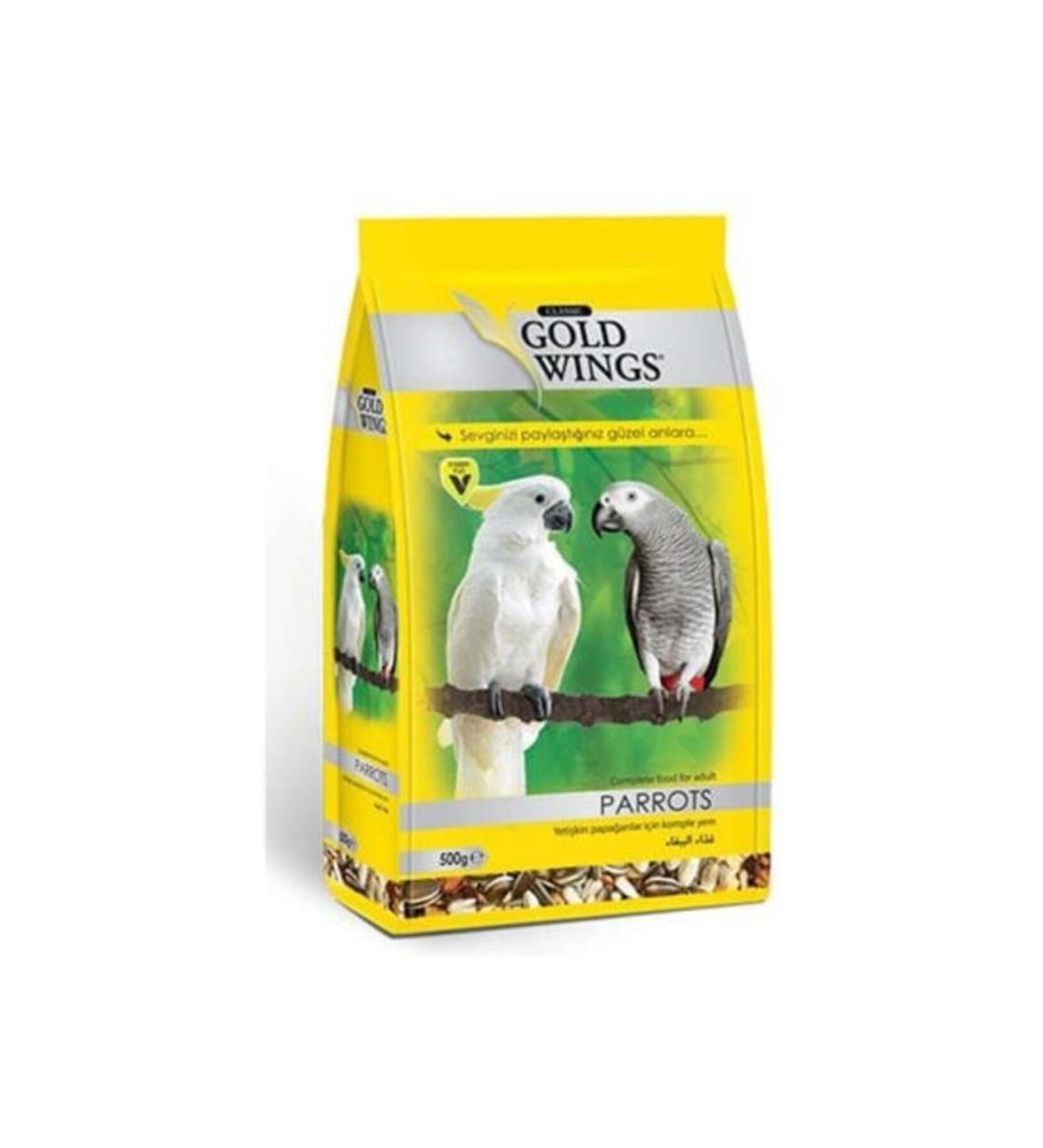Gold Wings Parrot Food 500 gr - Petshopundan