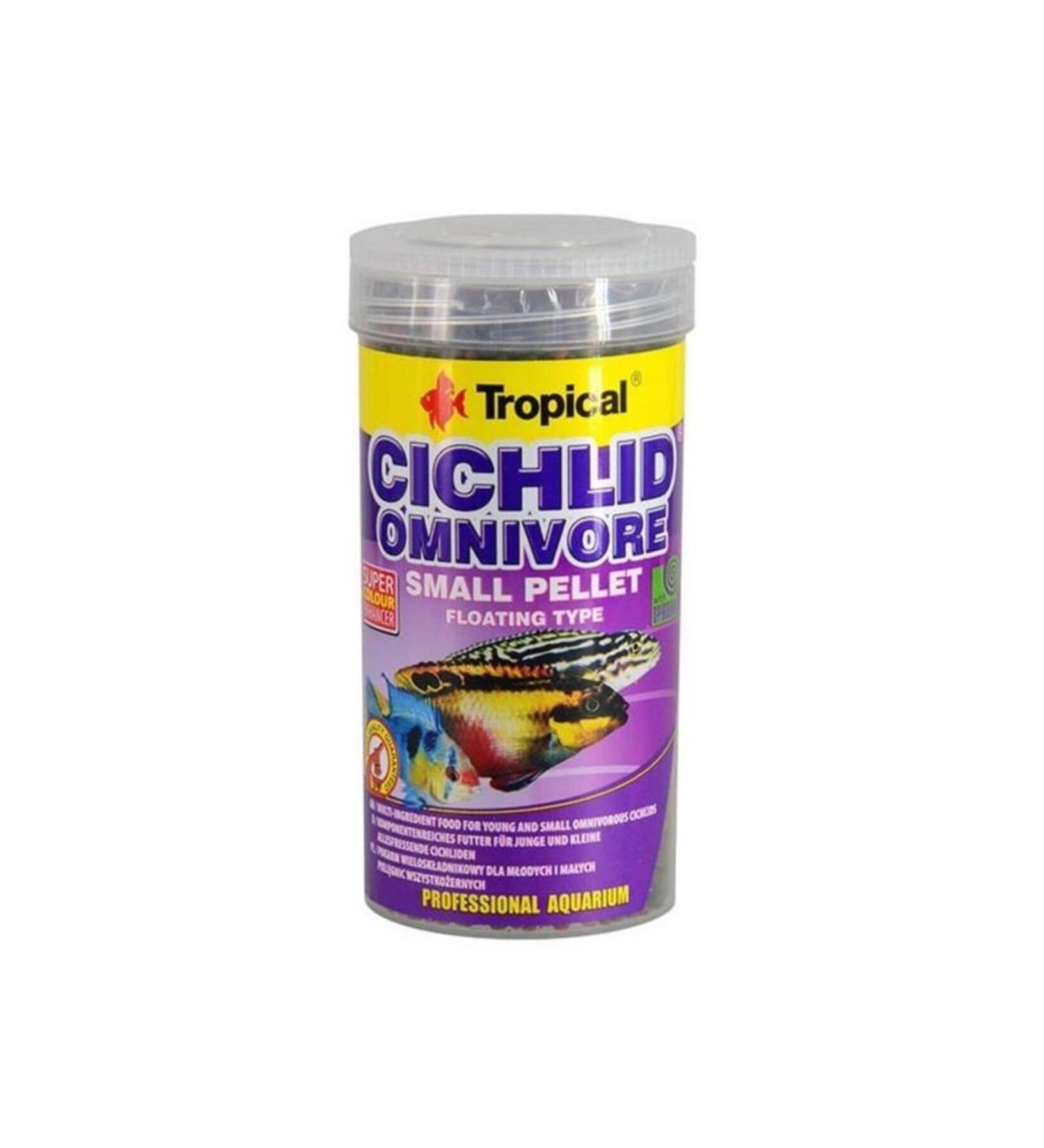Tropical Cichlid Omnivore Pellet Mixed Feeding Cichlid Fish Pellet Fish Food Small 250